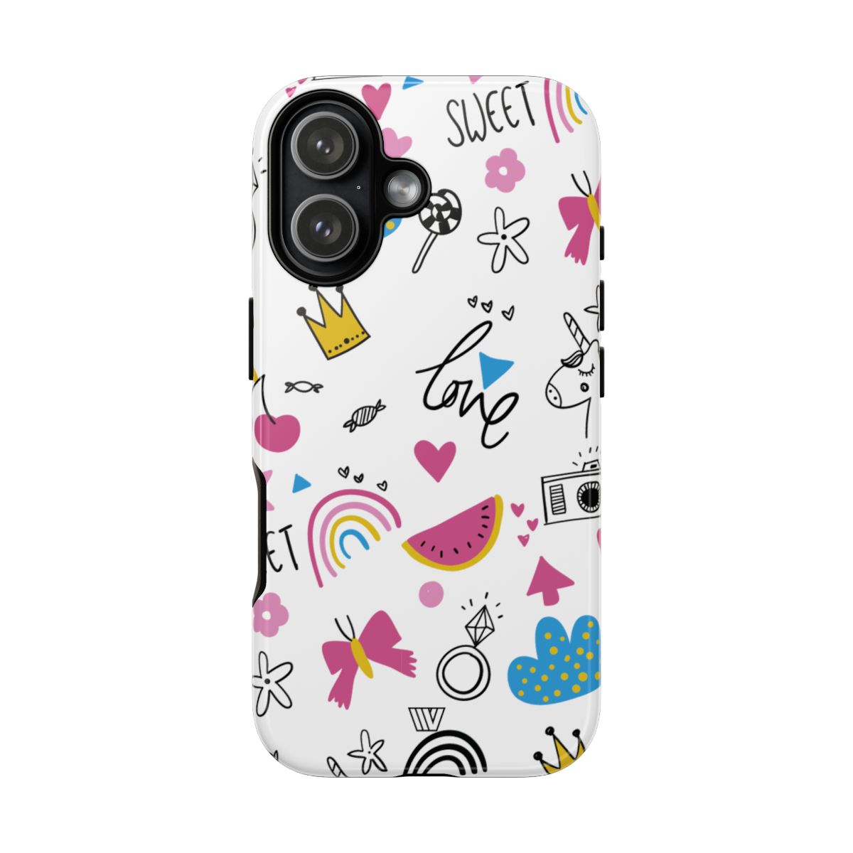 Tough Impact Resistant Phone Case SWEET LOVE
