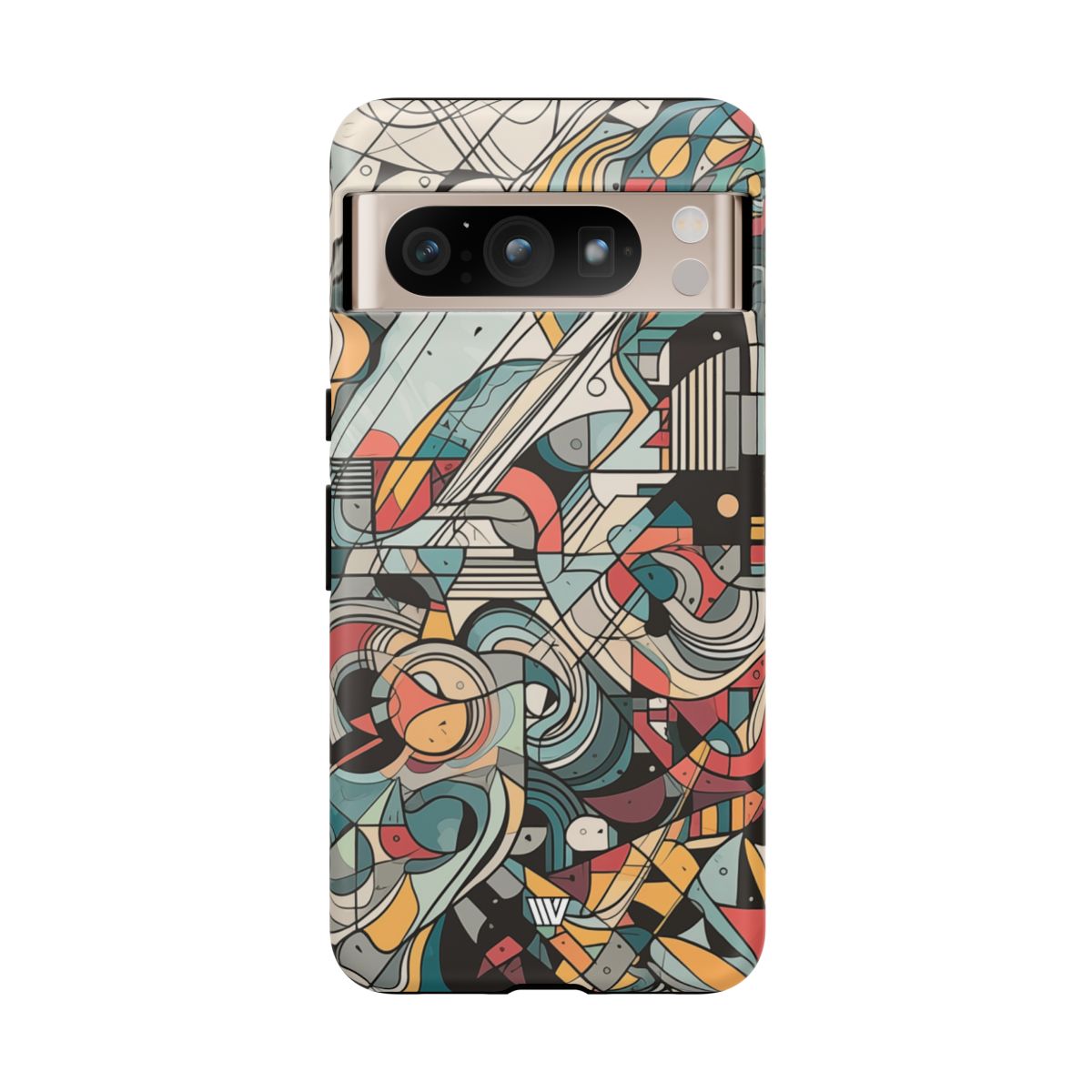 Abstract Doodle #2 Impact-Resistant Tough Phone Case
