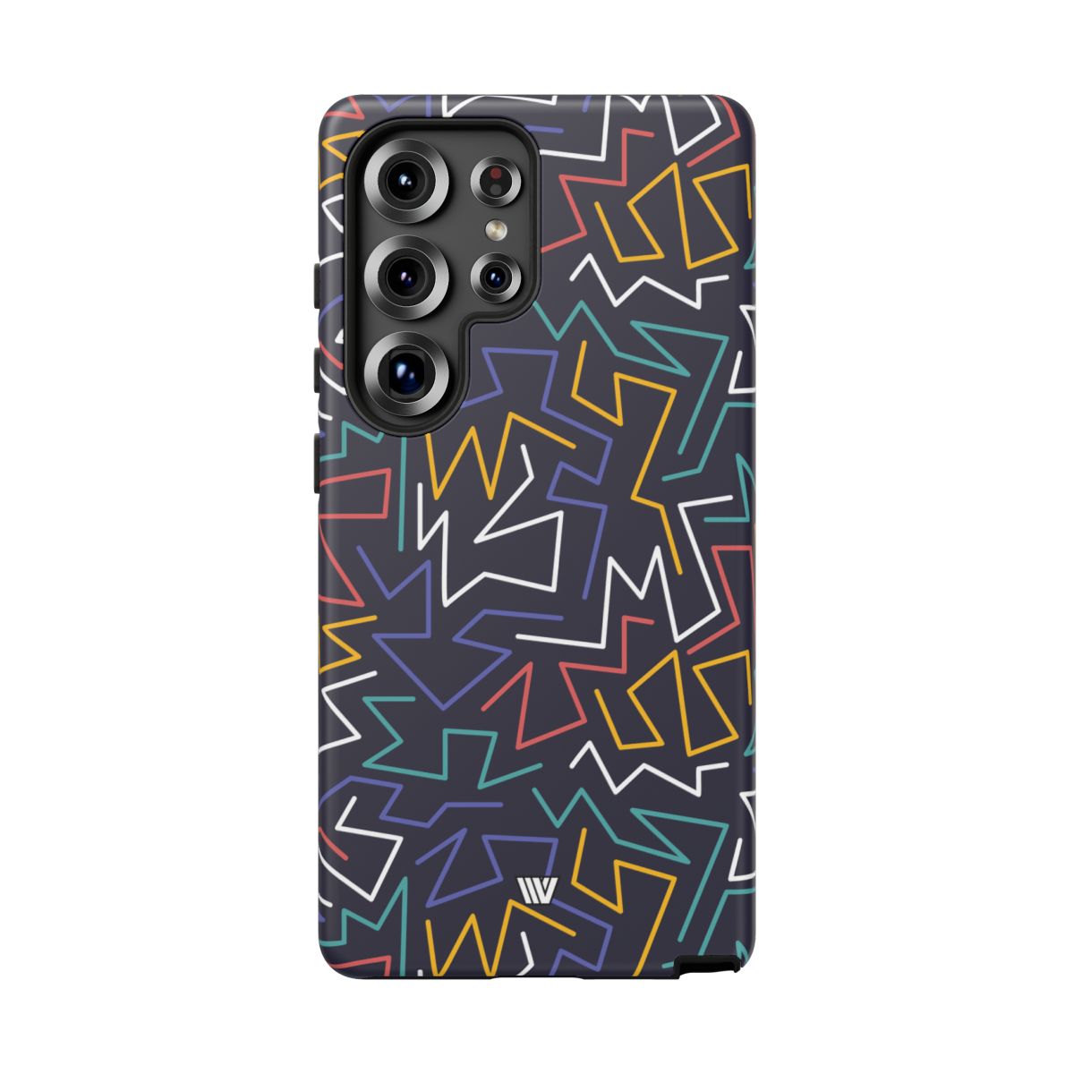 Tough Impact Resistant Phone Case ZIGZAG NIGHT