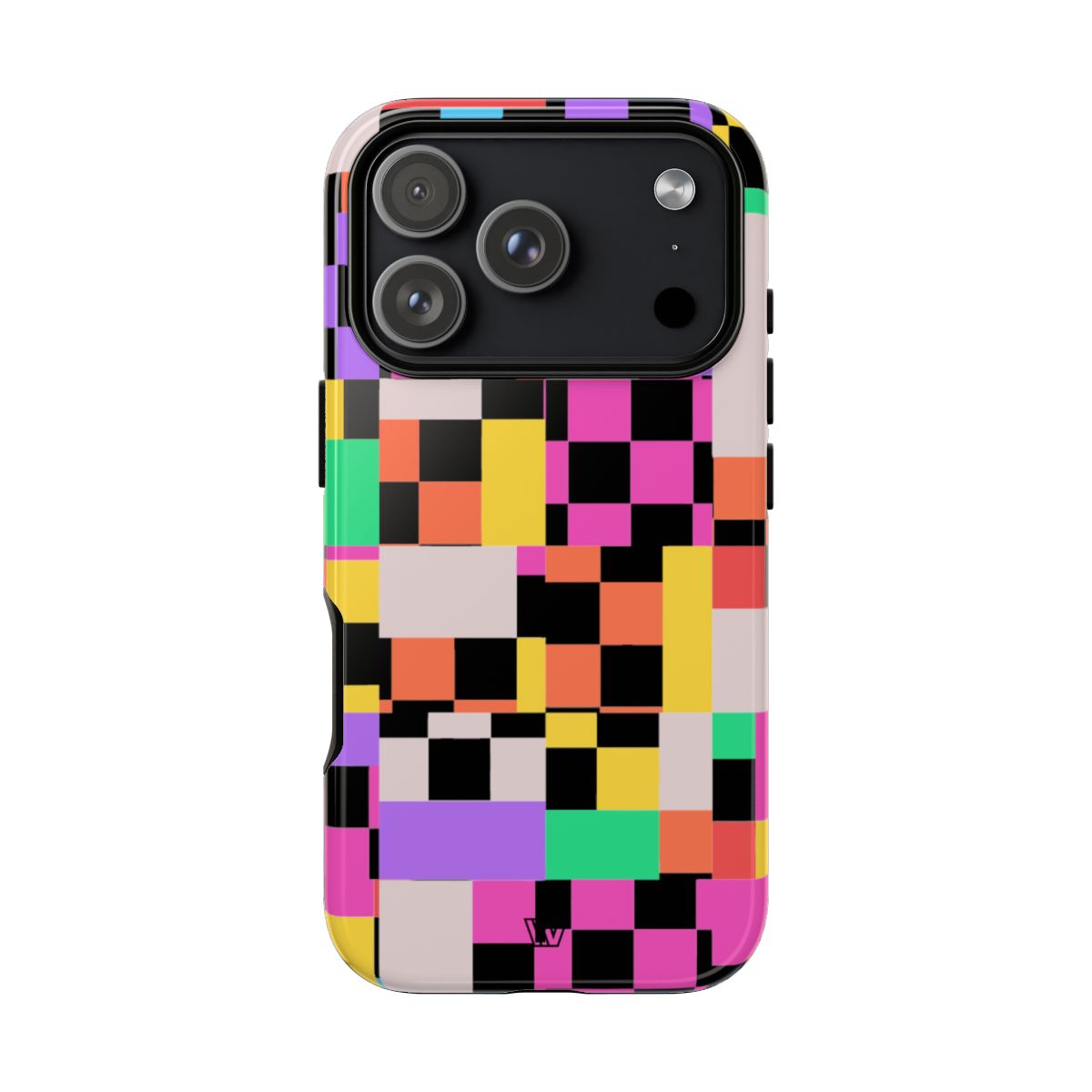 Mashed Up Checkerboard Tough Phone Case