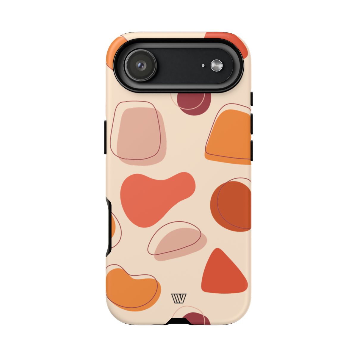 Tough Impact-Resistant Phone Case with Dual Layer WARM SHAPES