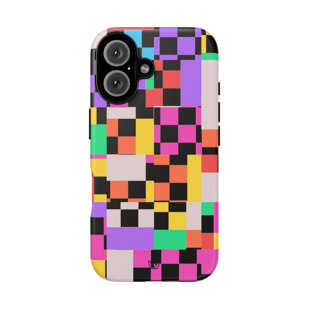 Mashed Up Checkerboard Tough Phone Case