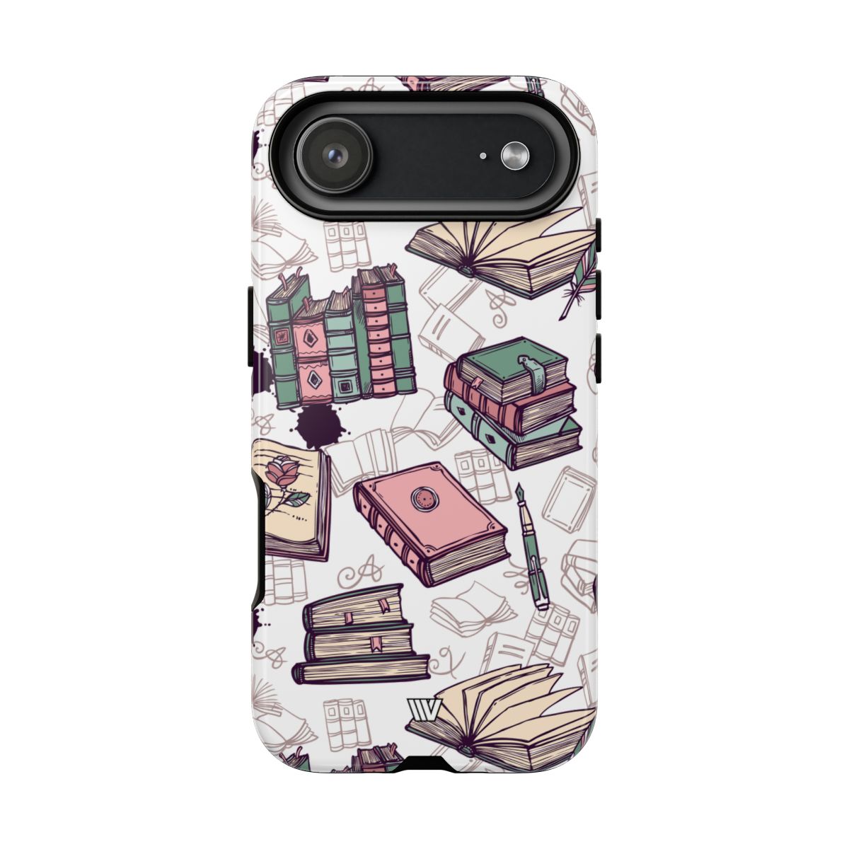 Tough Phone Case Impact Resistant Dual-layer Protective - BOOK LOVER