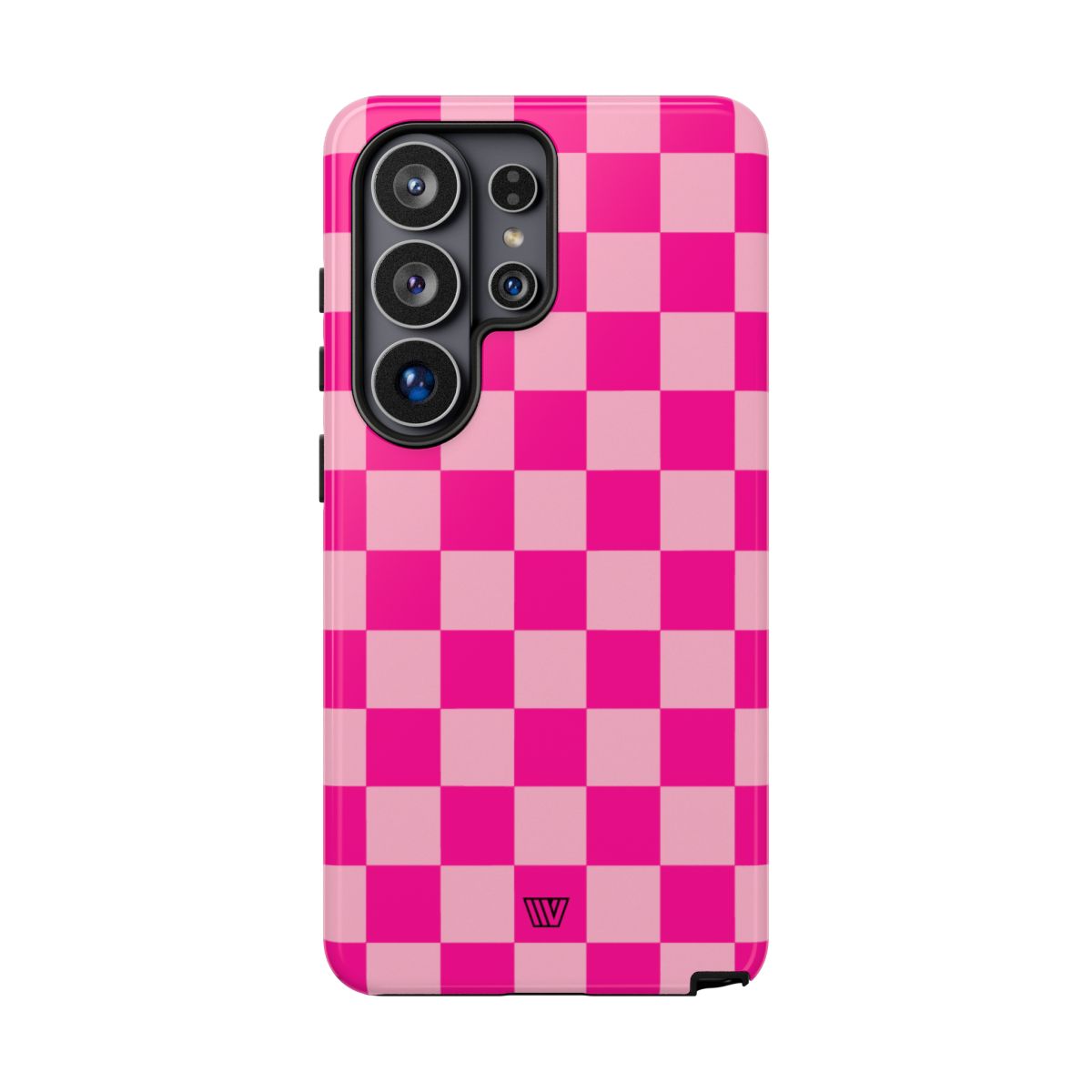 Hot Pink Checkerboard Tough Phone Case Trovvve