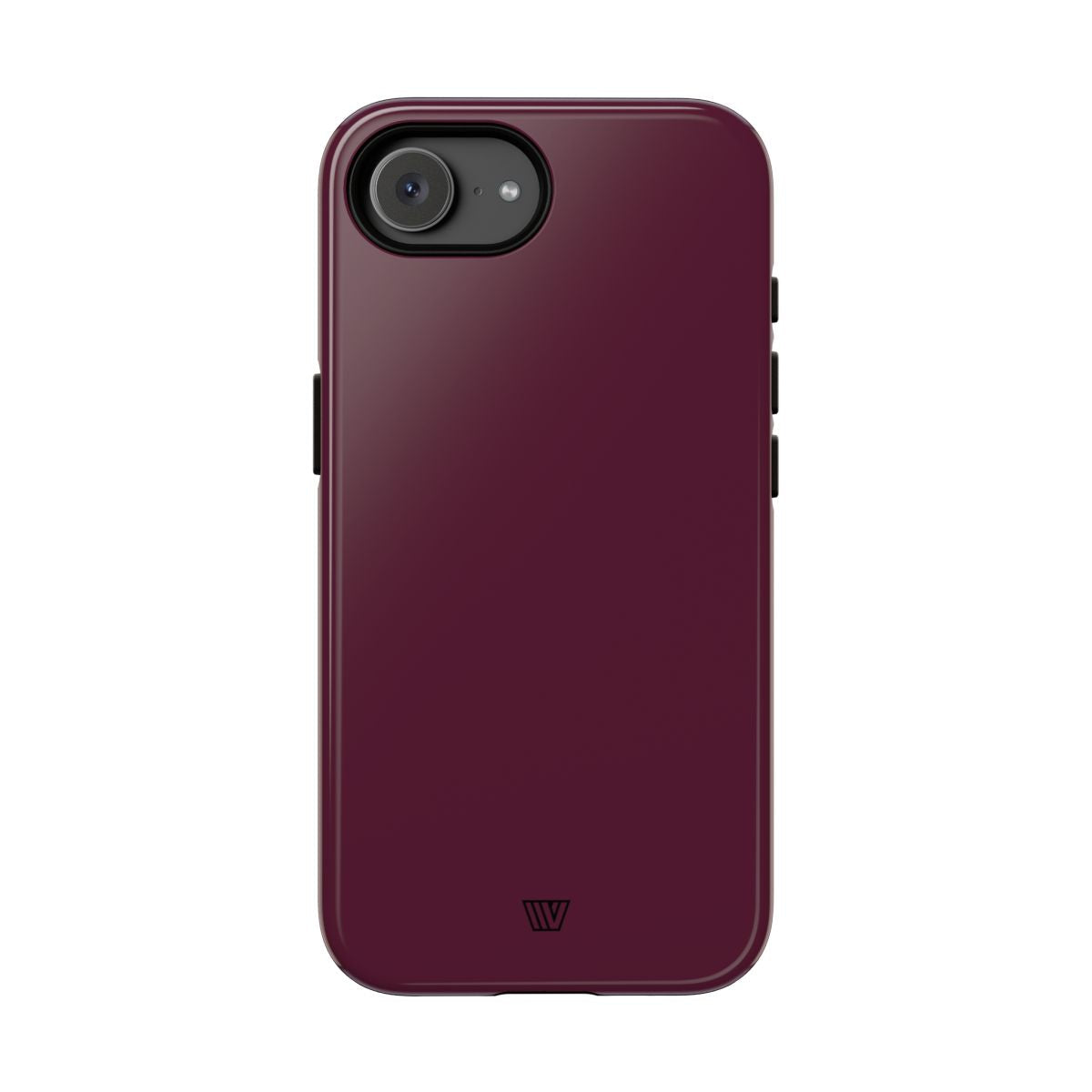 Tough Phone Case Wine Berry Protective Dual-Layer Polycarbonate Shell