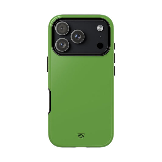 Tough Phone Case Green Durable Dual-Layer Protective Case