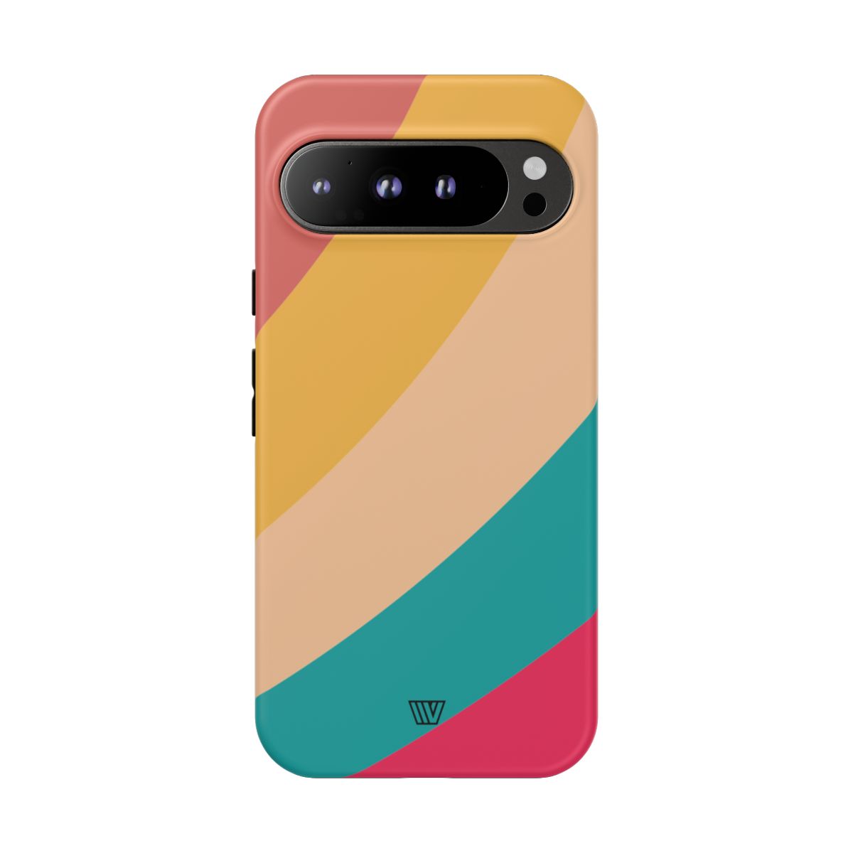 Rainbow Tough Phone Case Durable Impact-Resistant Shell SUMMER BY THE SEA