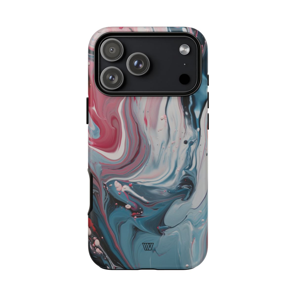 Blue Pastel Swirl Tough Phone Case