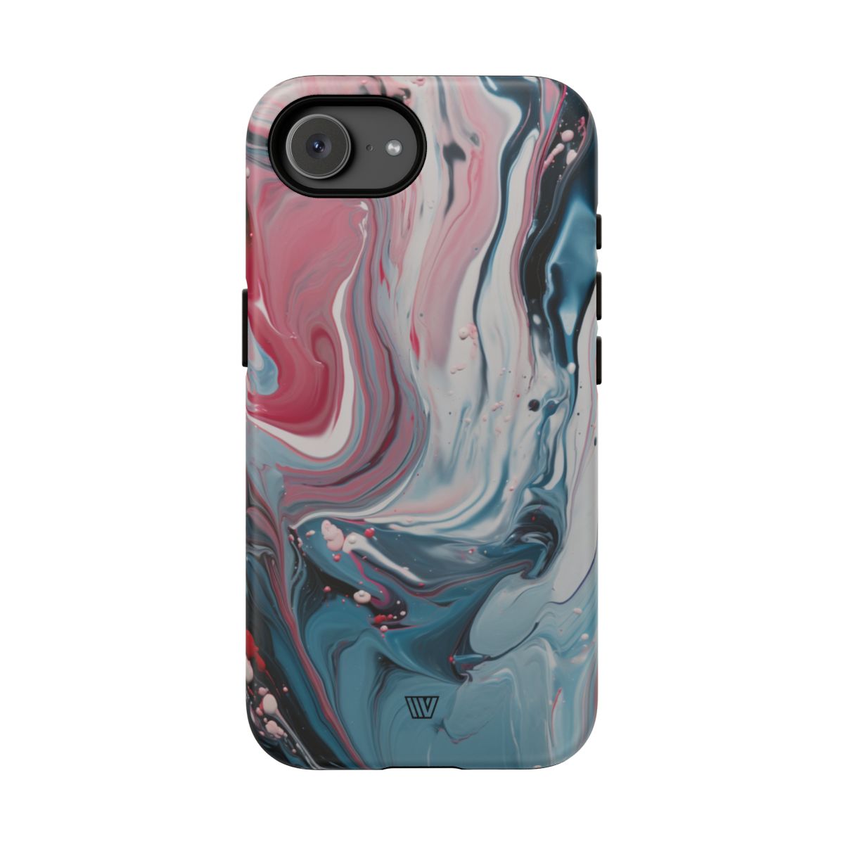 Blue Pastel Swirl Tough Phone Case