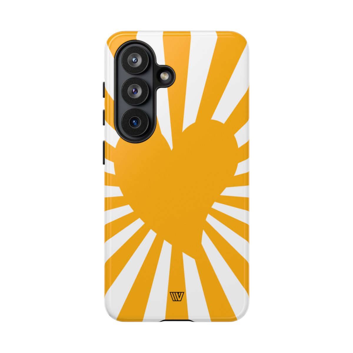 Heart Sun Rays Tough Phone Case with Impact Resistance