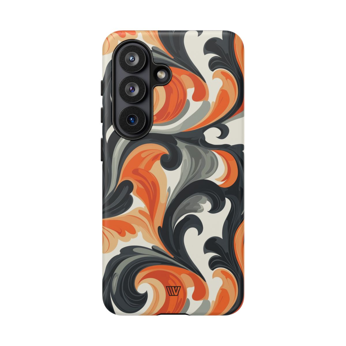 Tough Phone Case Baroque Swirl Polycarbonate Shell Trovvve