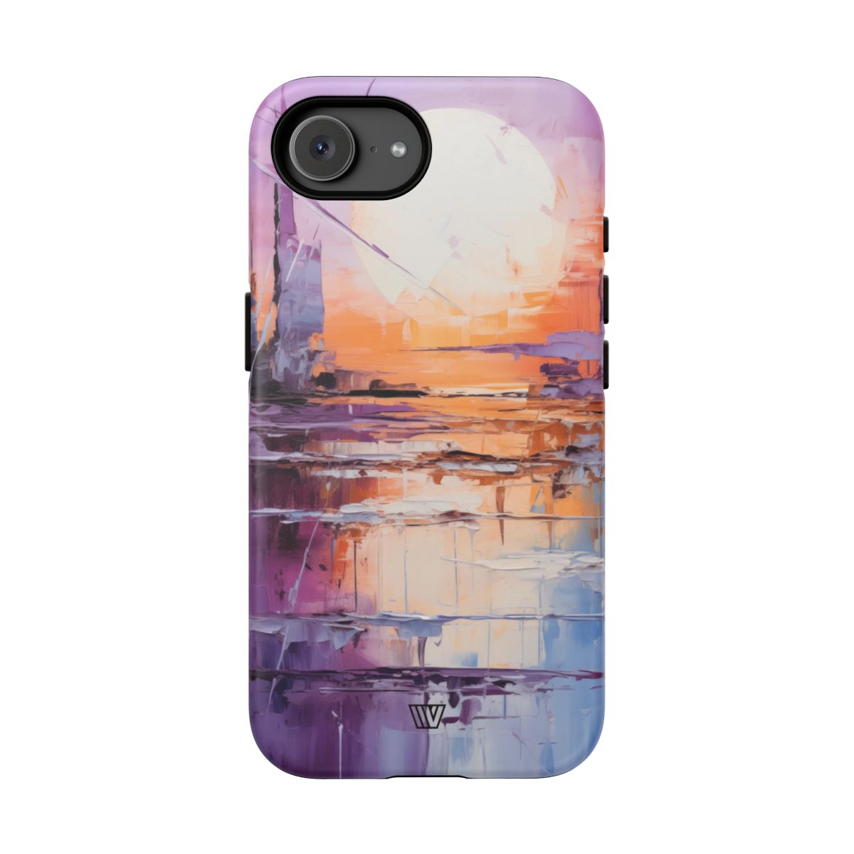Acrylic Sunset Tough Phone Case Dual-Layer Protection