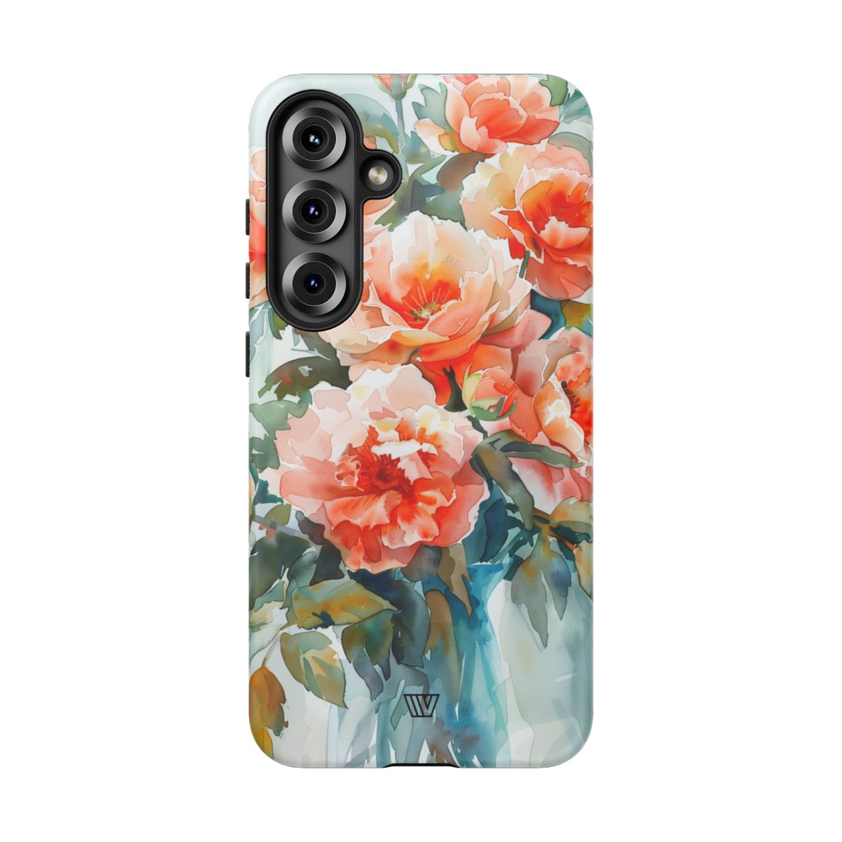 Tough Phone Case Dual-Layer Impact Resistant PEONY DREAMS