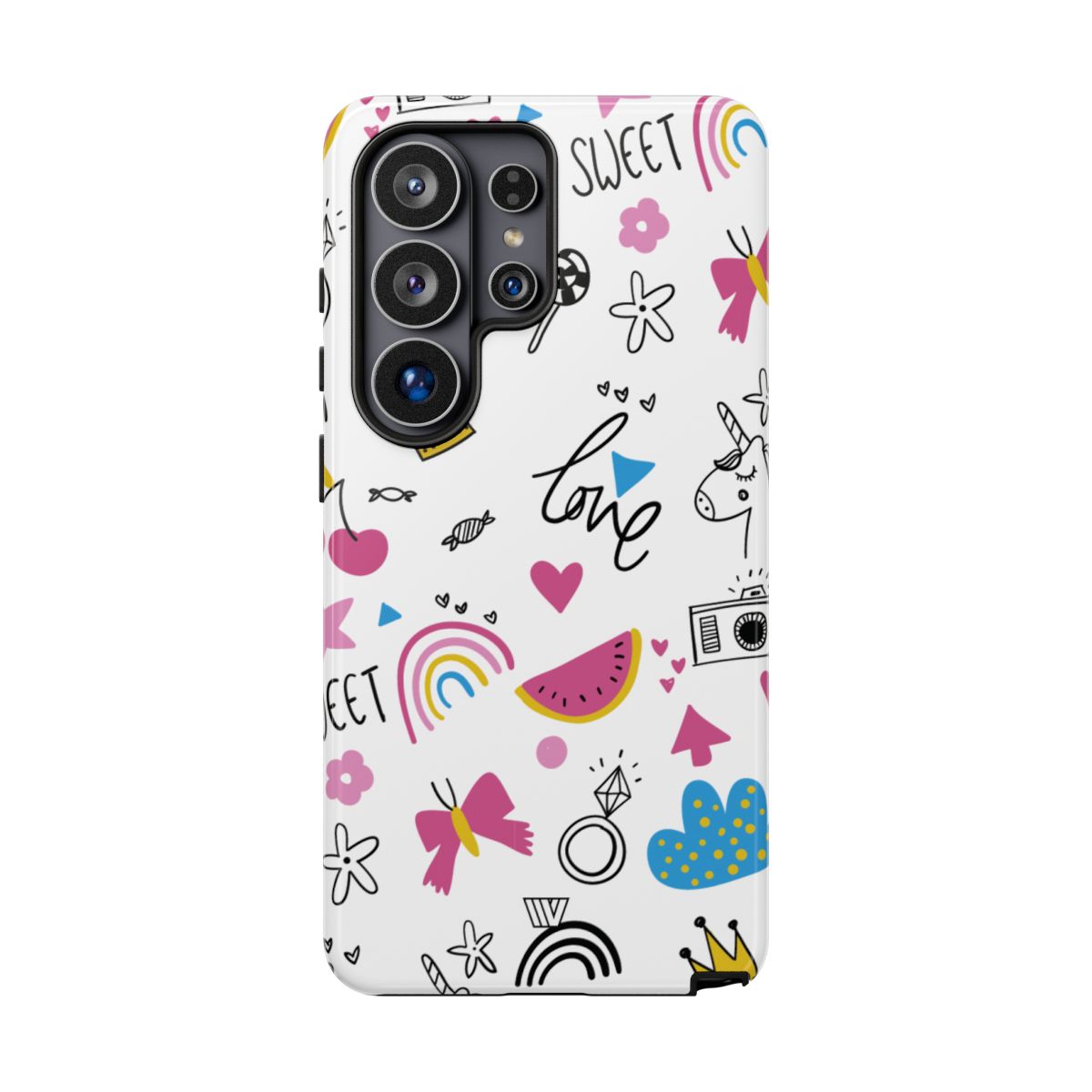 Tough Impact Resistant Phone Case SWEET LOVE