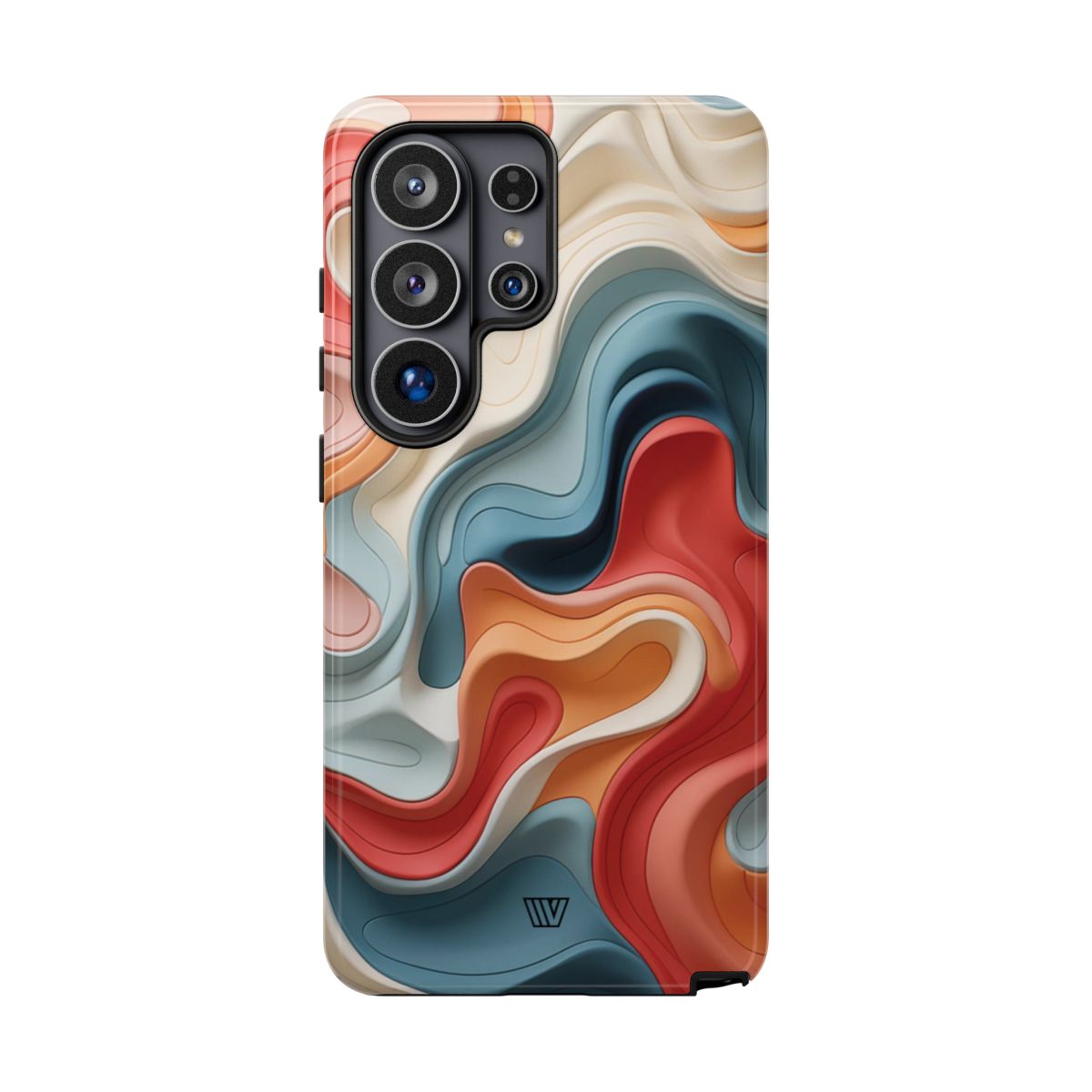 3D Colorful Clay Tough Phone Case