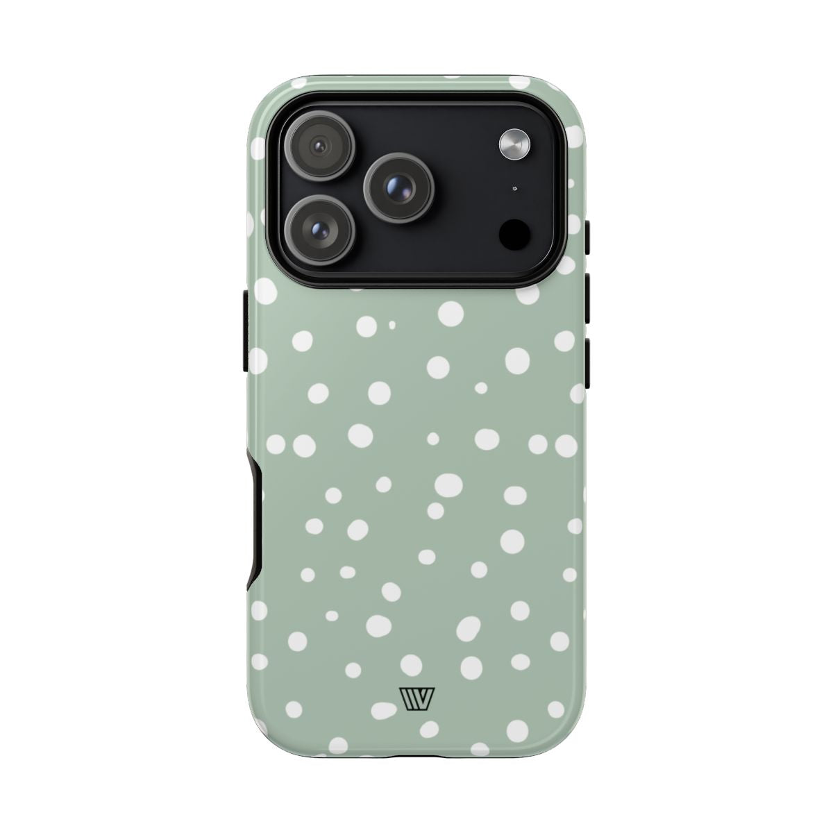 Pastel Green Dots Tough Phone Case