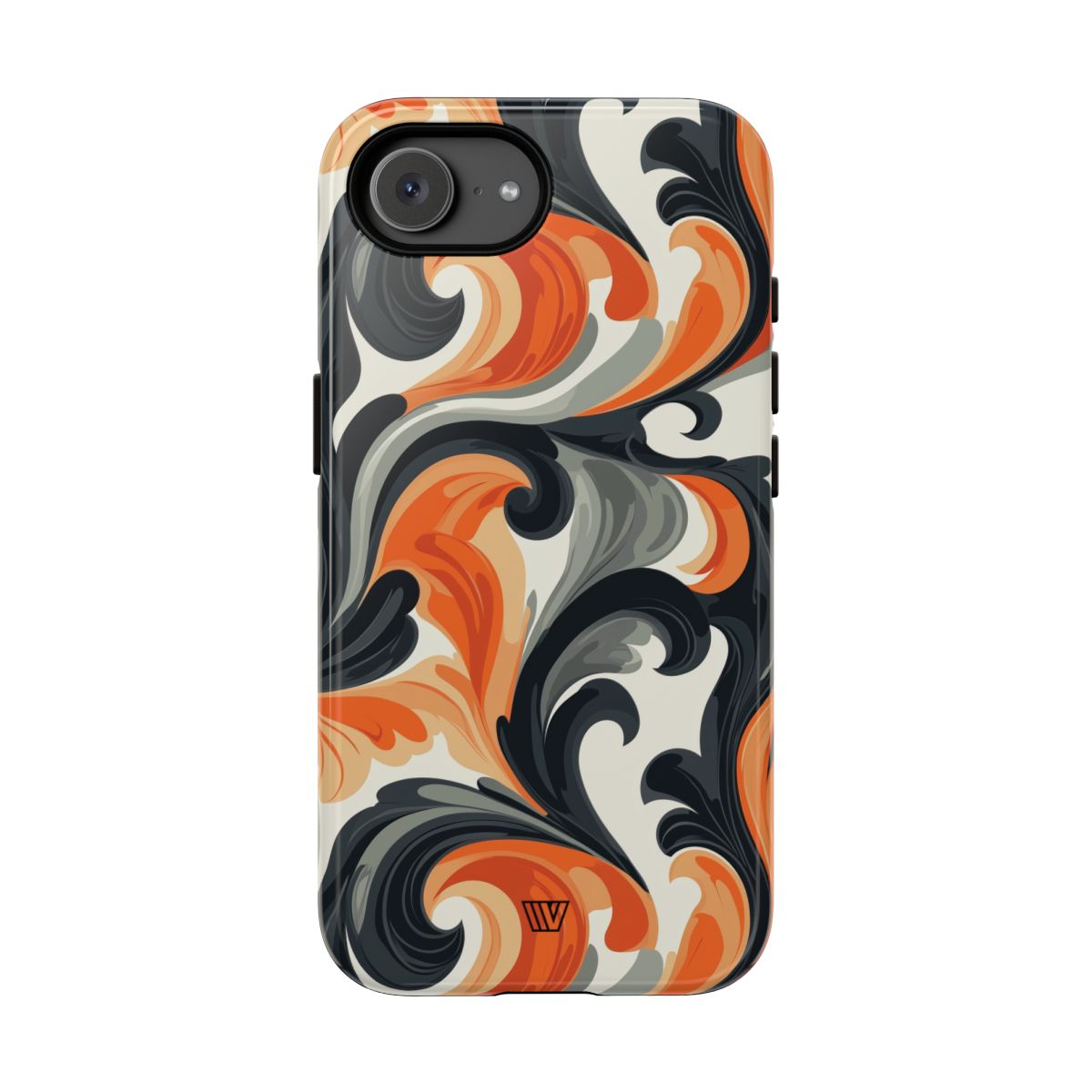 Tough Phone Case Baroque Swirl Polycarbonate Shell Trovvve