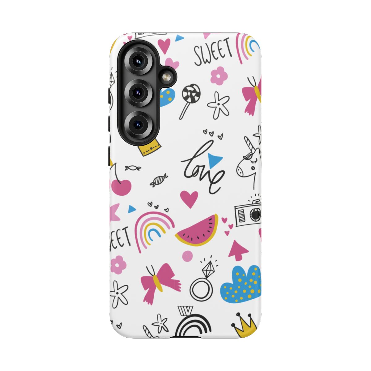 Tough Impact Resistant Phone Case SWEET LOVE