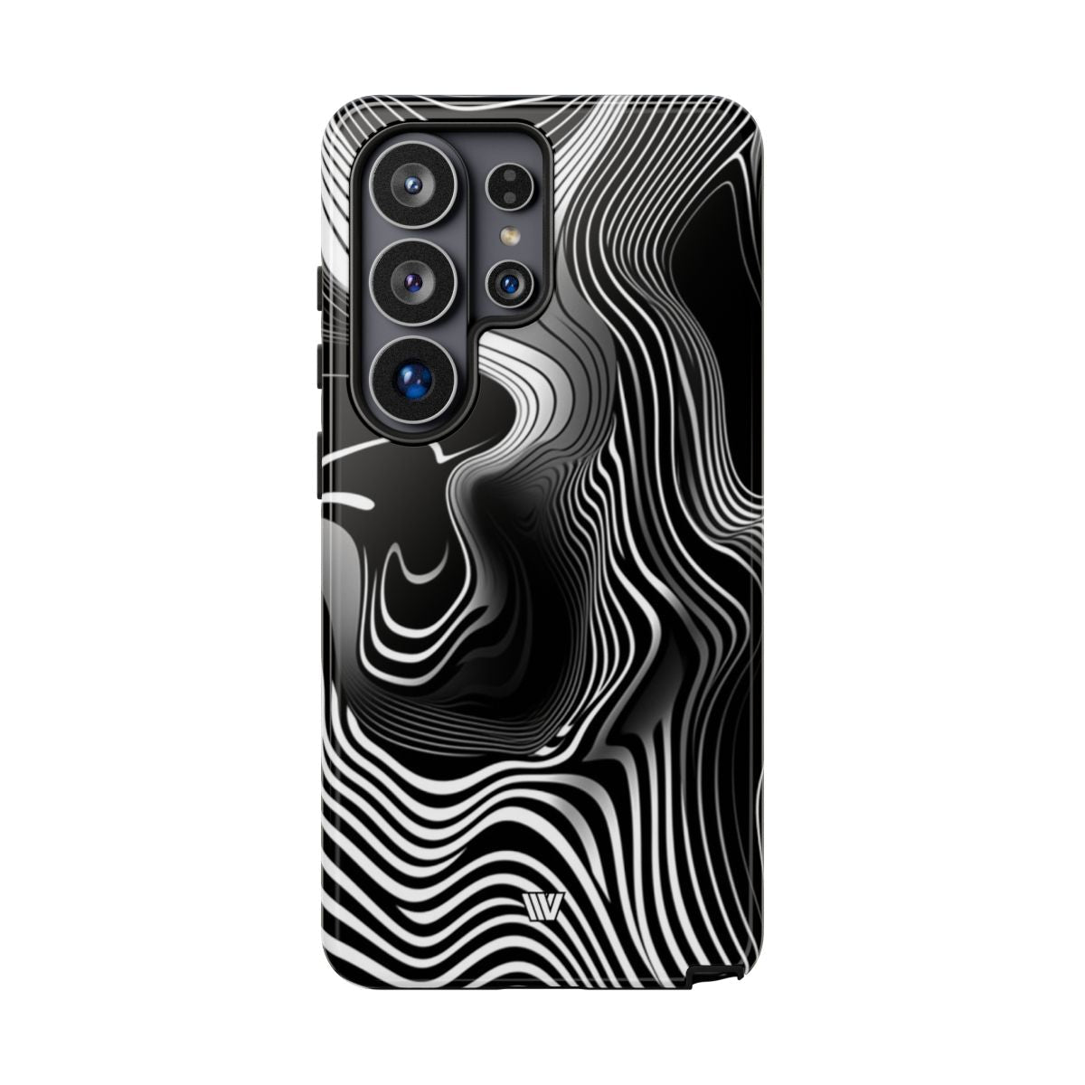 Abstract Zebra Stripes Tough Phone Case