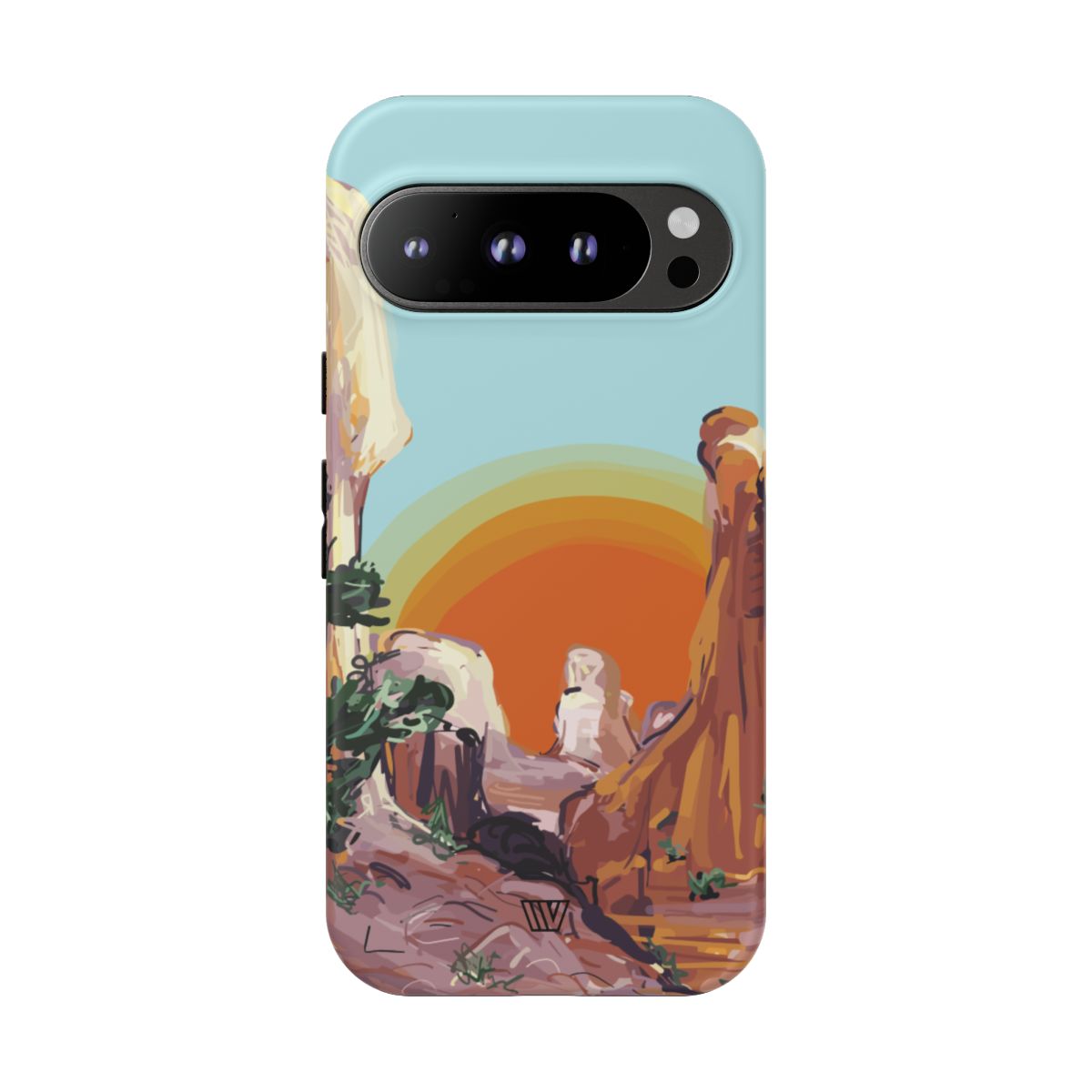 Tough Phone Case 8ft Drop Tested DESERT SUNRISE TROVVVE X EARTH FORMATIONS