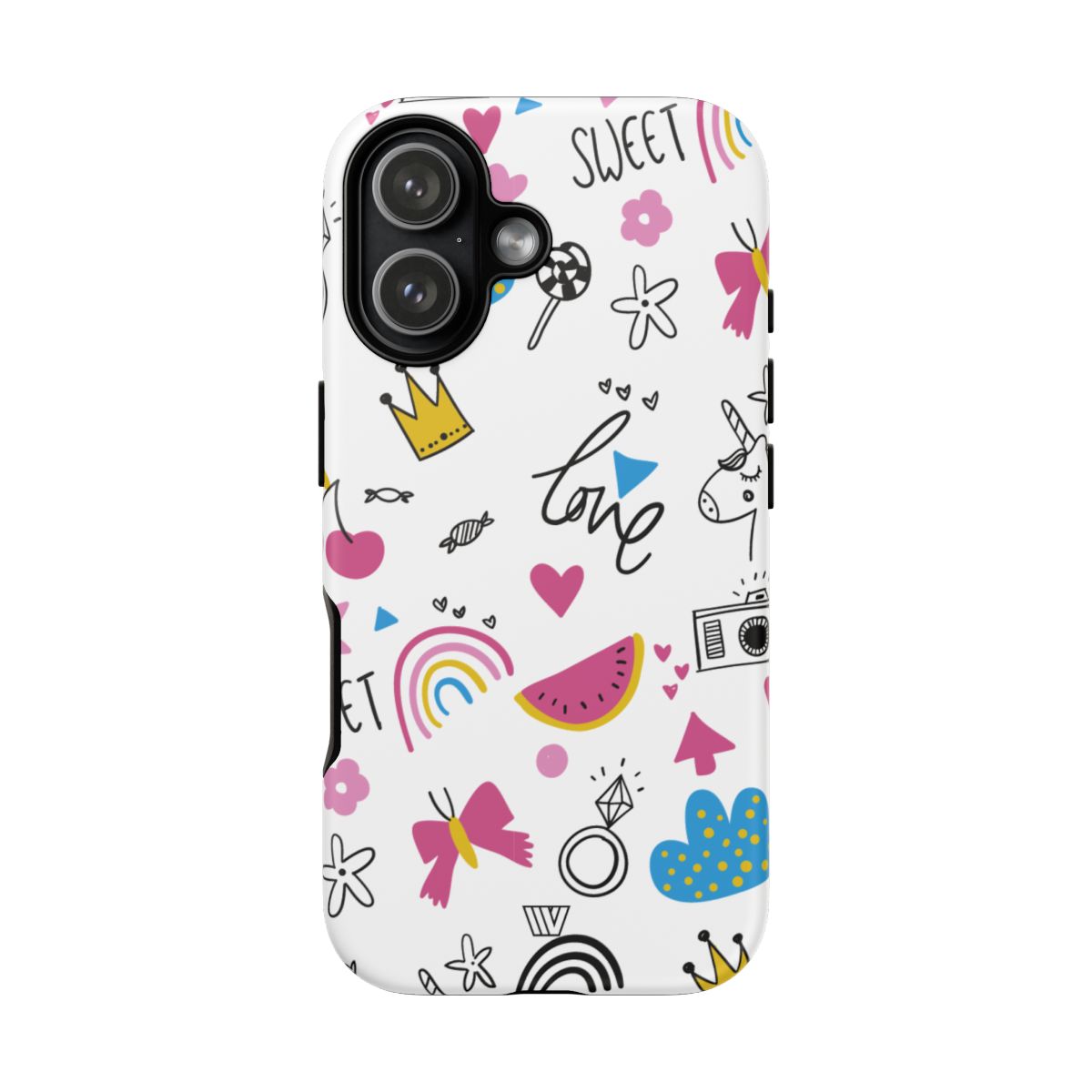 Tough Impact Resistant Phone Case SWEET LOVE