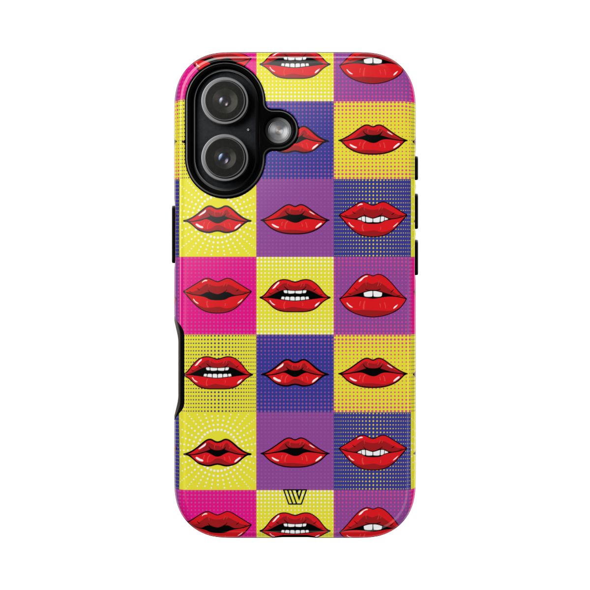 Tough Phone Case Dual-layer Protection POP ART LIPS
