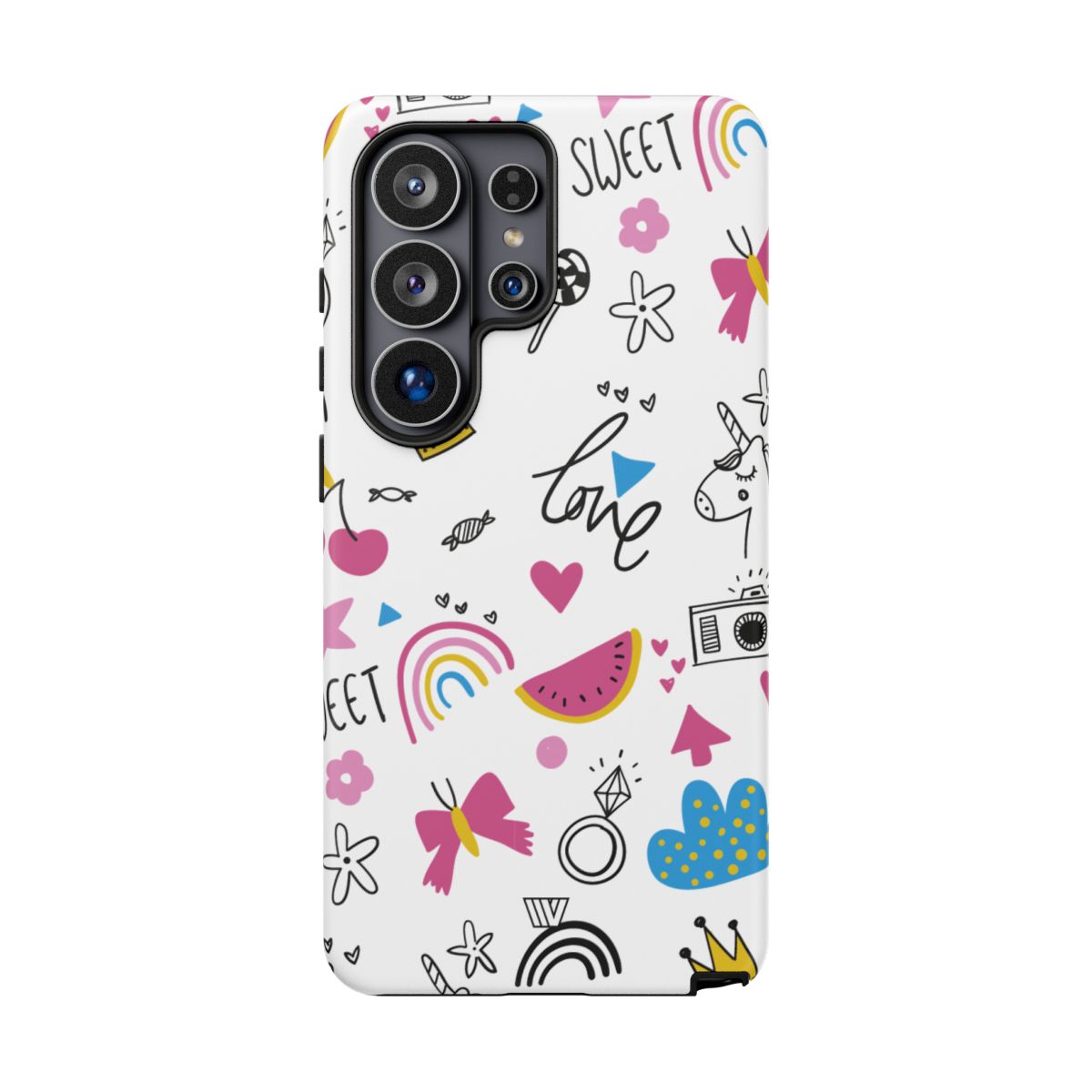 Tough Impact Resistant Phone Case SWEET LOVE