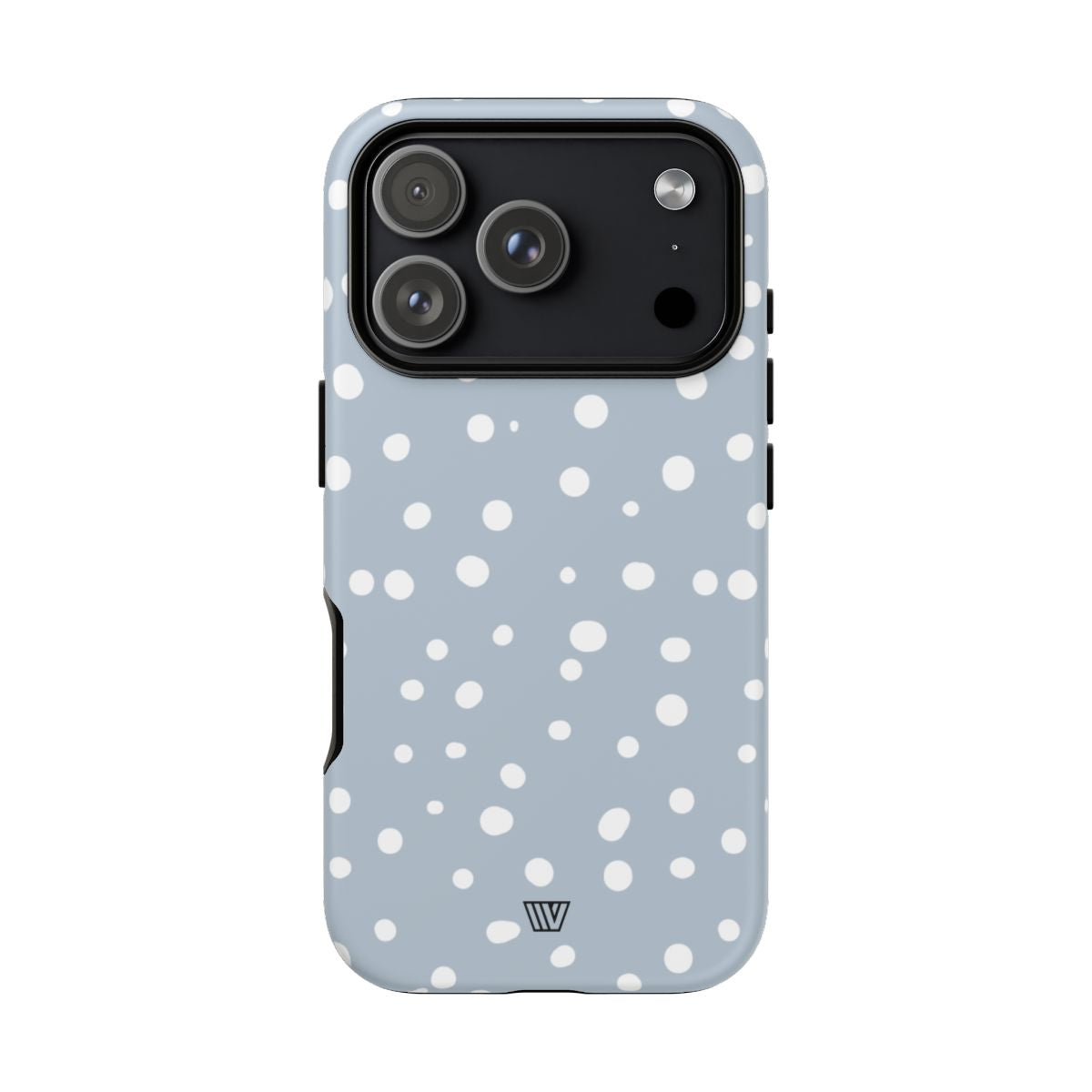 Blue Haze Dots Tough Phone Case Dual-Layer Protective Phone Case
