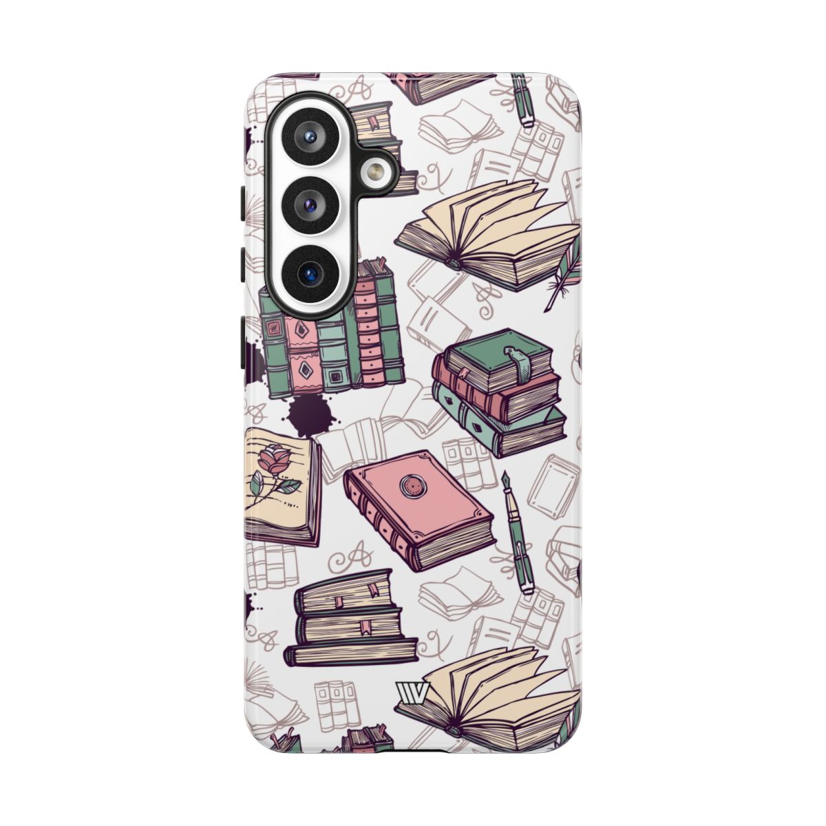 Tough Phone Case Impact Resistant Dual-layer Protective - BOOK LOVER