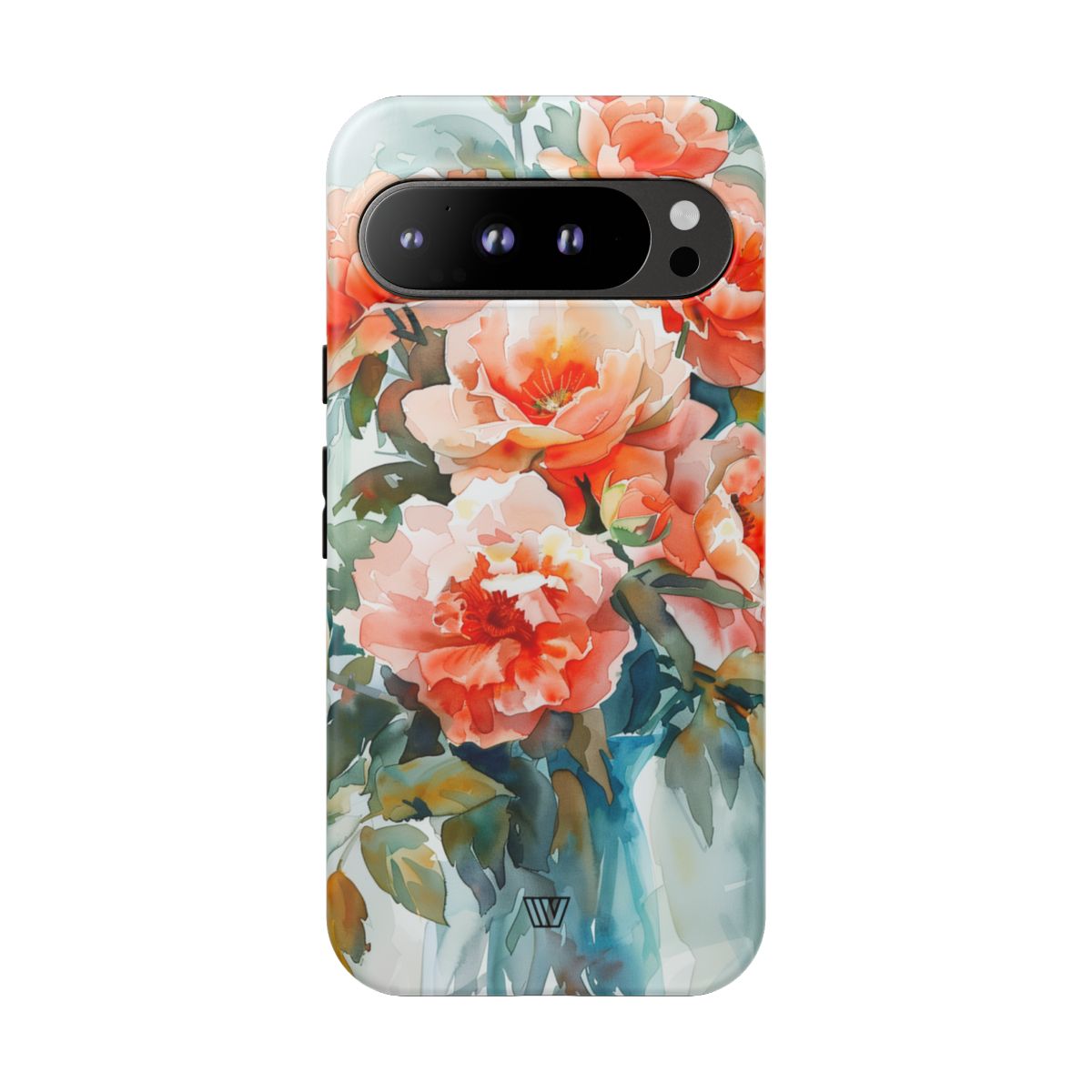 Tough Phone Case Dual-Layer Impact Resistant PEONY DREAMS