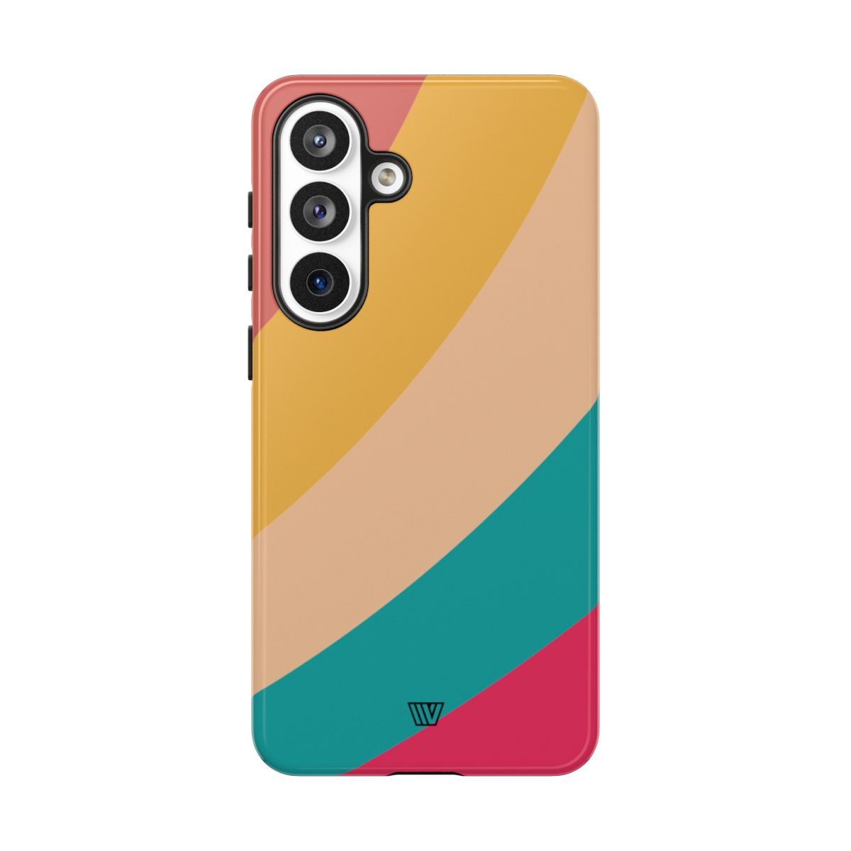 Rainbow Tough Phone Case Durable Impact-Resistant Shell SUMMER BY THE SEA
