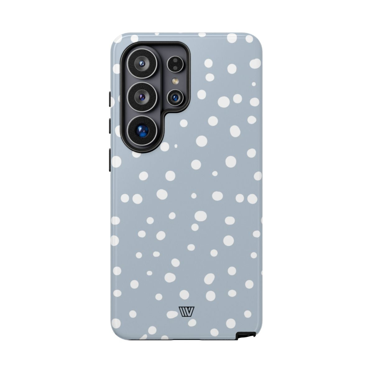 Blue Haze Dots Tough Phone Case Dual-Layer Protective Phone Case