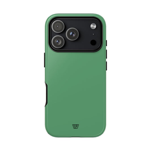 Tough Phone Case Impact-Resistant Dual-Layer AQUA FOREST GREEN