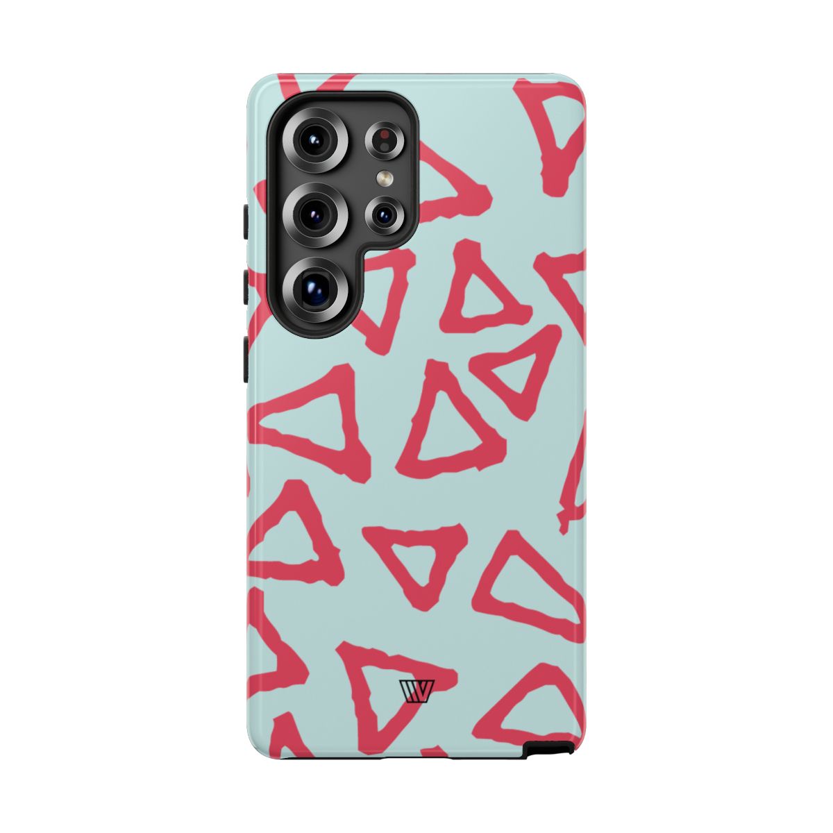 Triangle Doodle Tough Protective Phone Case