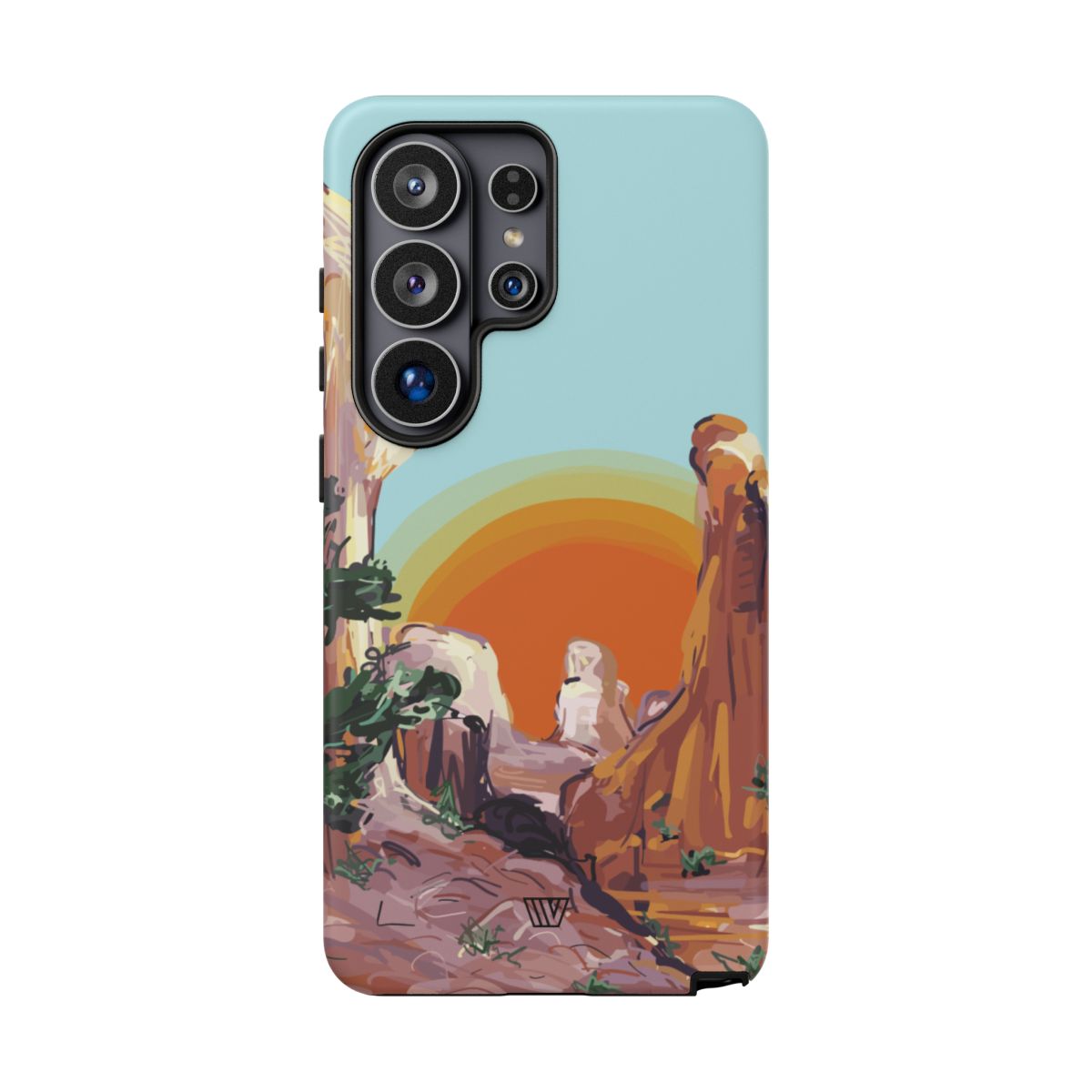 Tough Phone Case 8ft Drop Tested DESERT SUNRISE TROVVVE X EARTH FORMATIONS