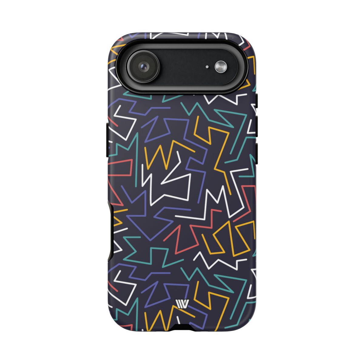 Tough Impact Resistant Phone Case ZIGZAG NIGHT