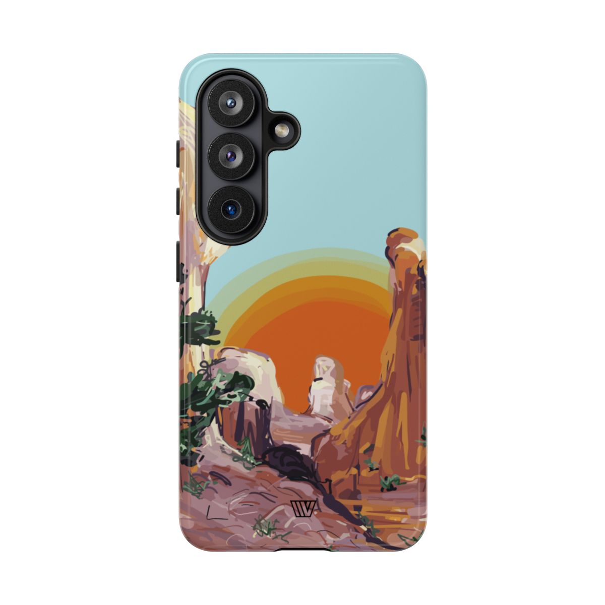 Tough Phone Case 8ft Drop Tested DESERT SUNRISE TROVVVE X EARTH FORMATIONS