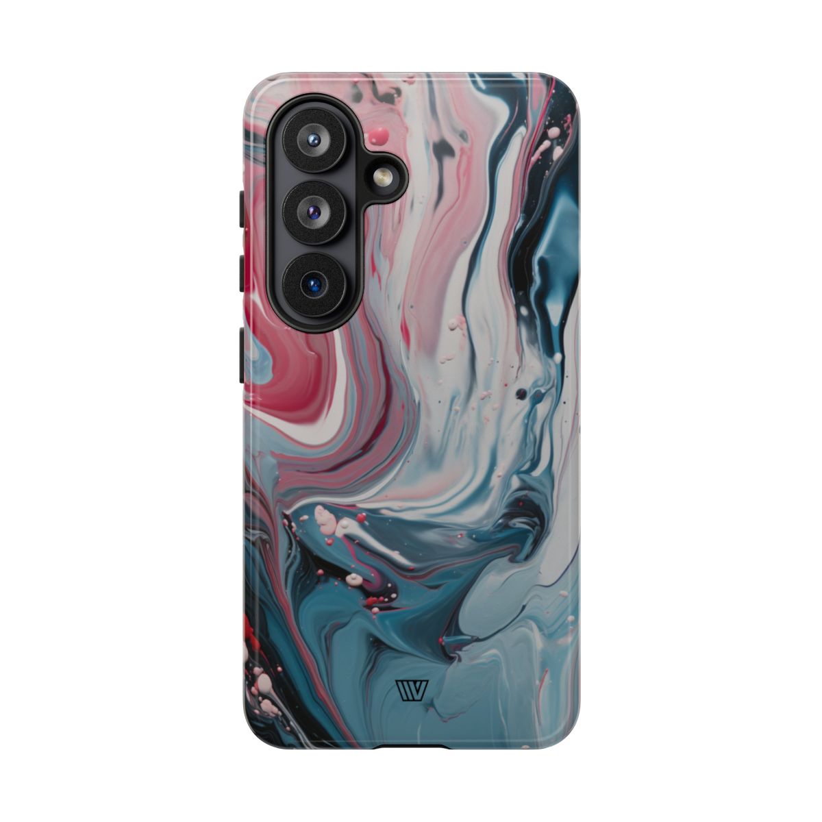 Blue Pastel Swirl Tough Phone Case