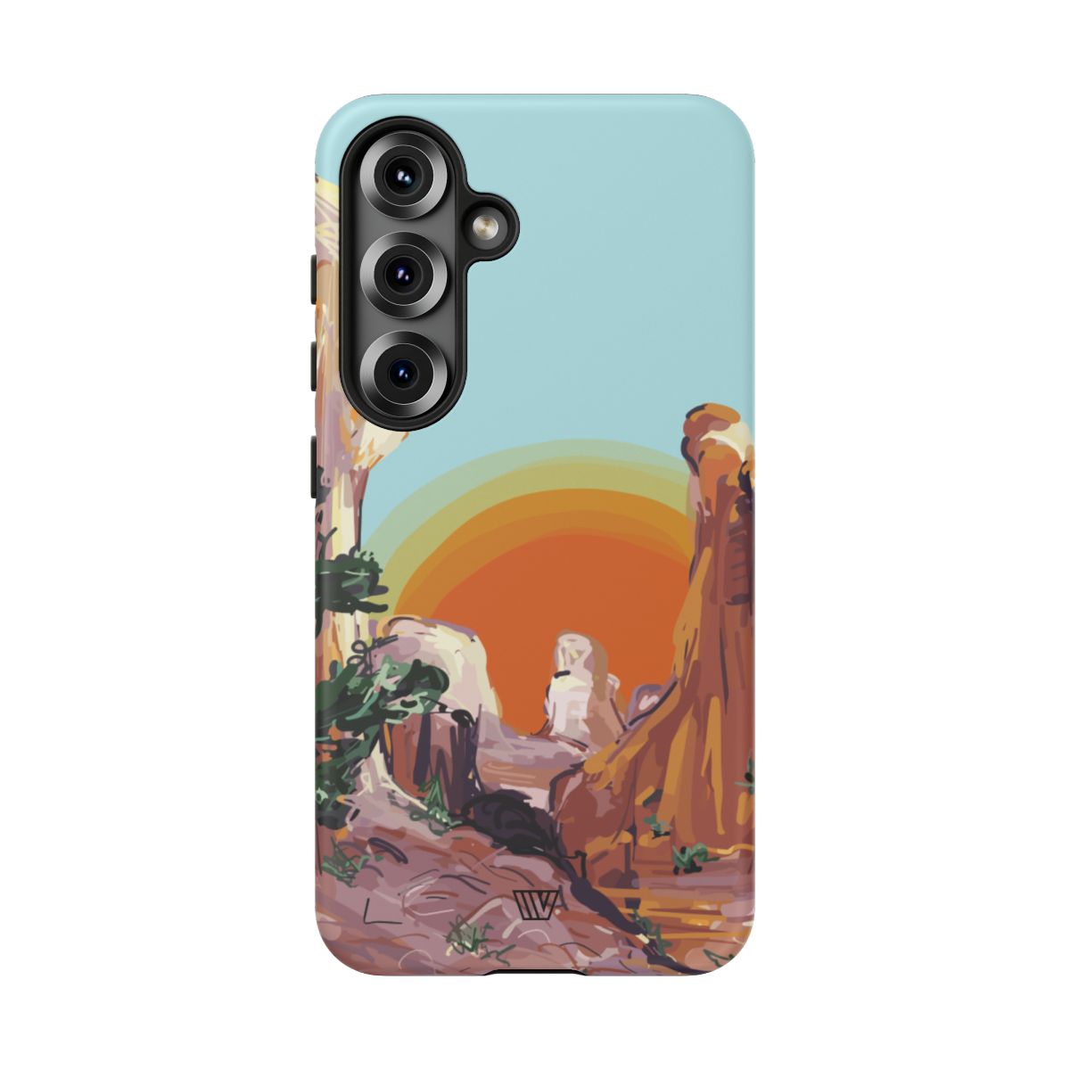 Tough Phone Case 8ft Drop Tested DESERT SUNRISE TROVVVE X EARTH FORMATIONS