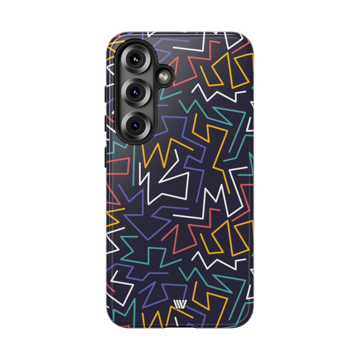 Tough Impact Resistant Phone Case ZIGZAG NIGHT