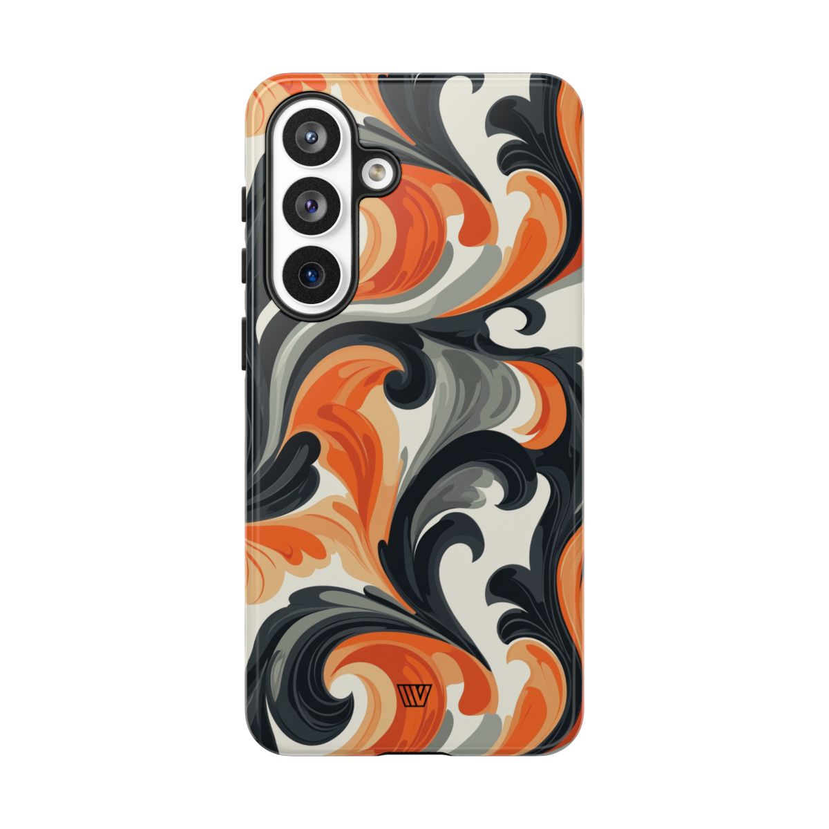 Tough Phone Case Baroque Swirl Polycarbonate Shell Trovvve