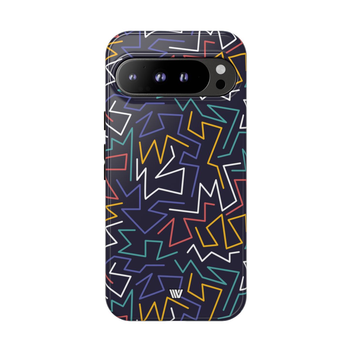 Tough Impact Resistant Phone Case ZIGZAG NIGHT