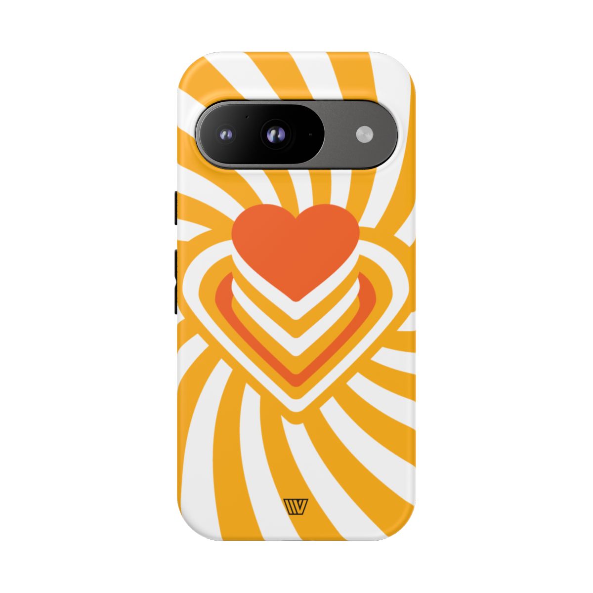 Tough Impact-Resistant Phone Case HEART RAY STACK