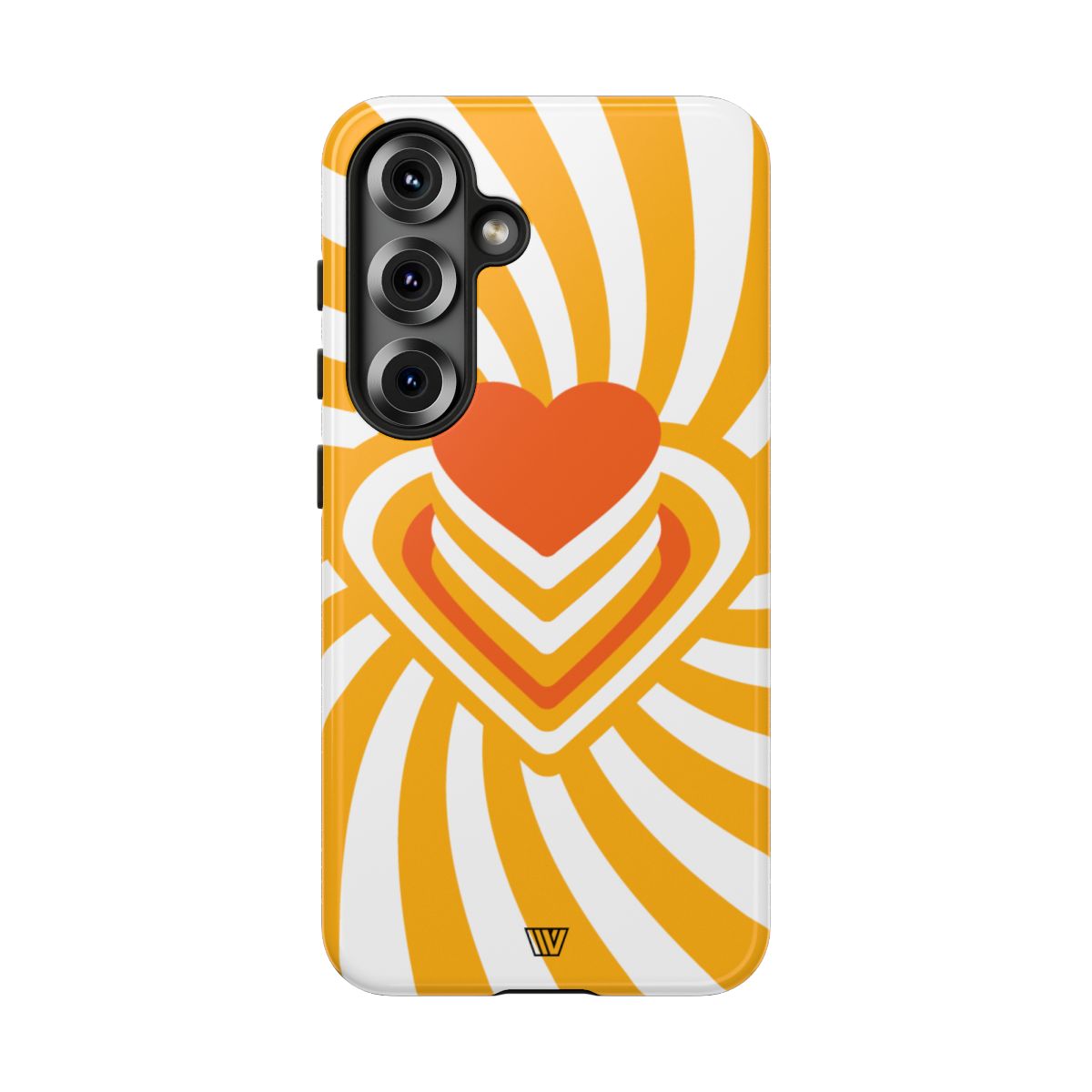 Tough Impact-Resistant Phone Case HEART RAY STACK