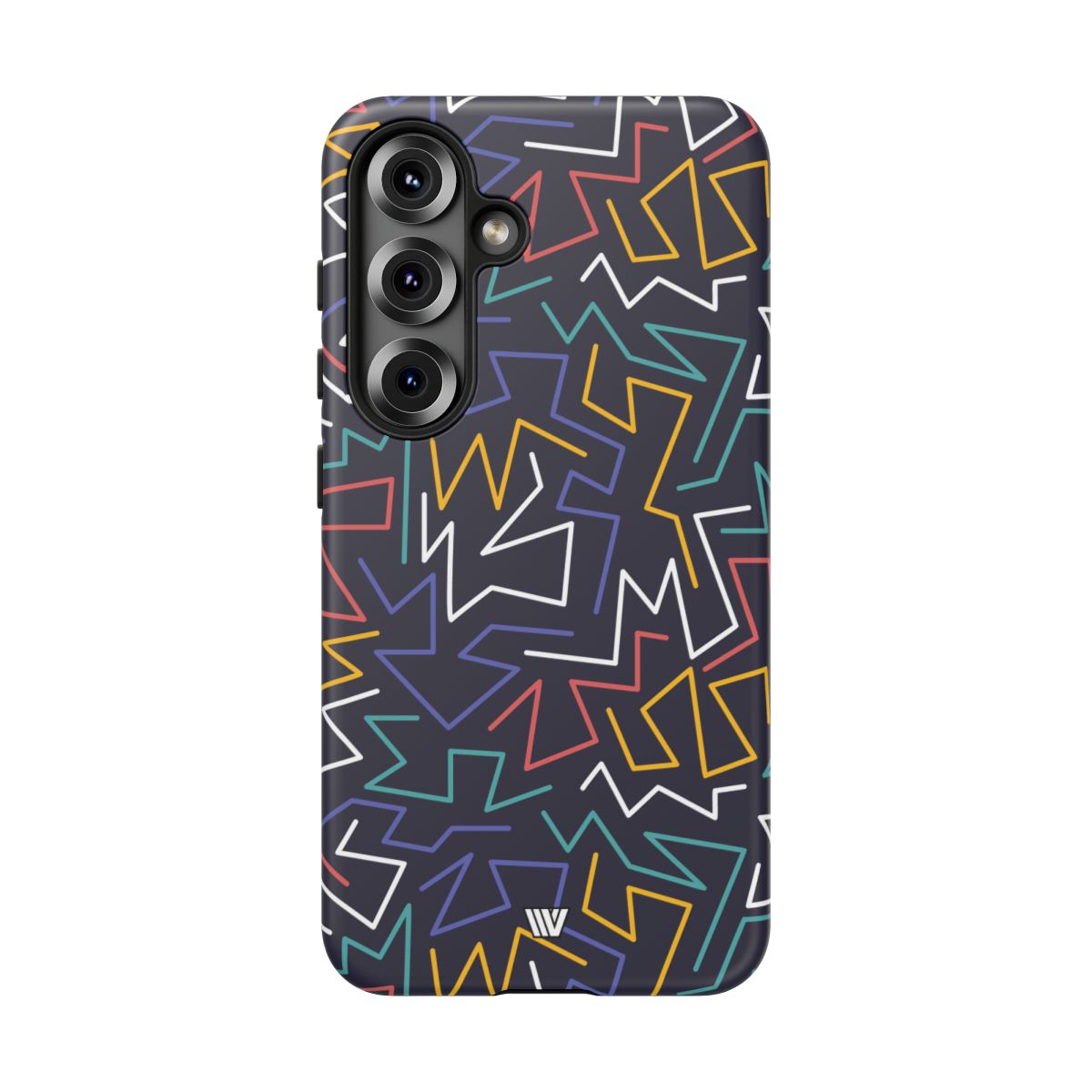 Tough Impact Resistant Phone Case ZIGZAG NIGHT