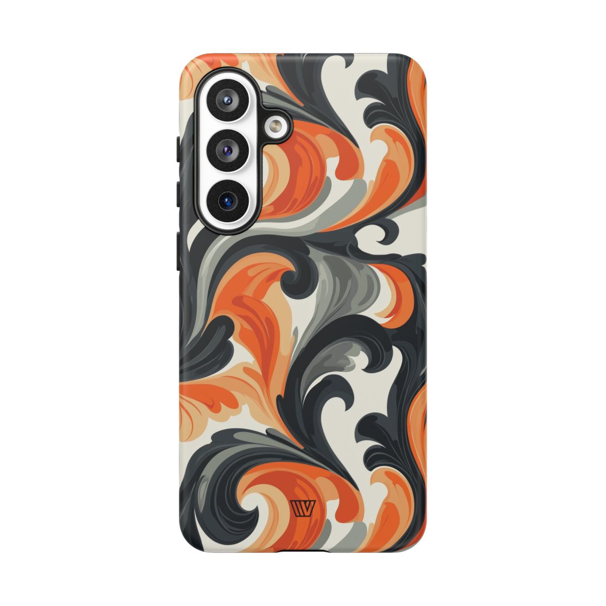 Tough Phone Case Baroque Swirl Polycarbonate Shell Trovvve