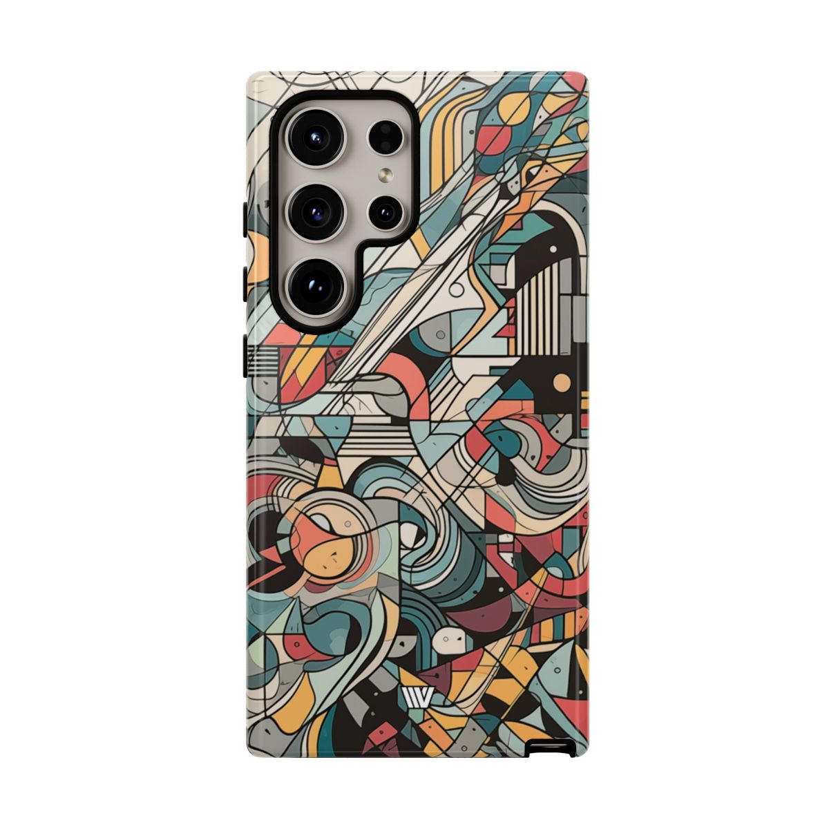 Abstract Doodle #2 Impact-Resistant Tough Phone Case