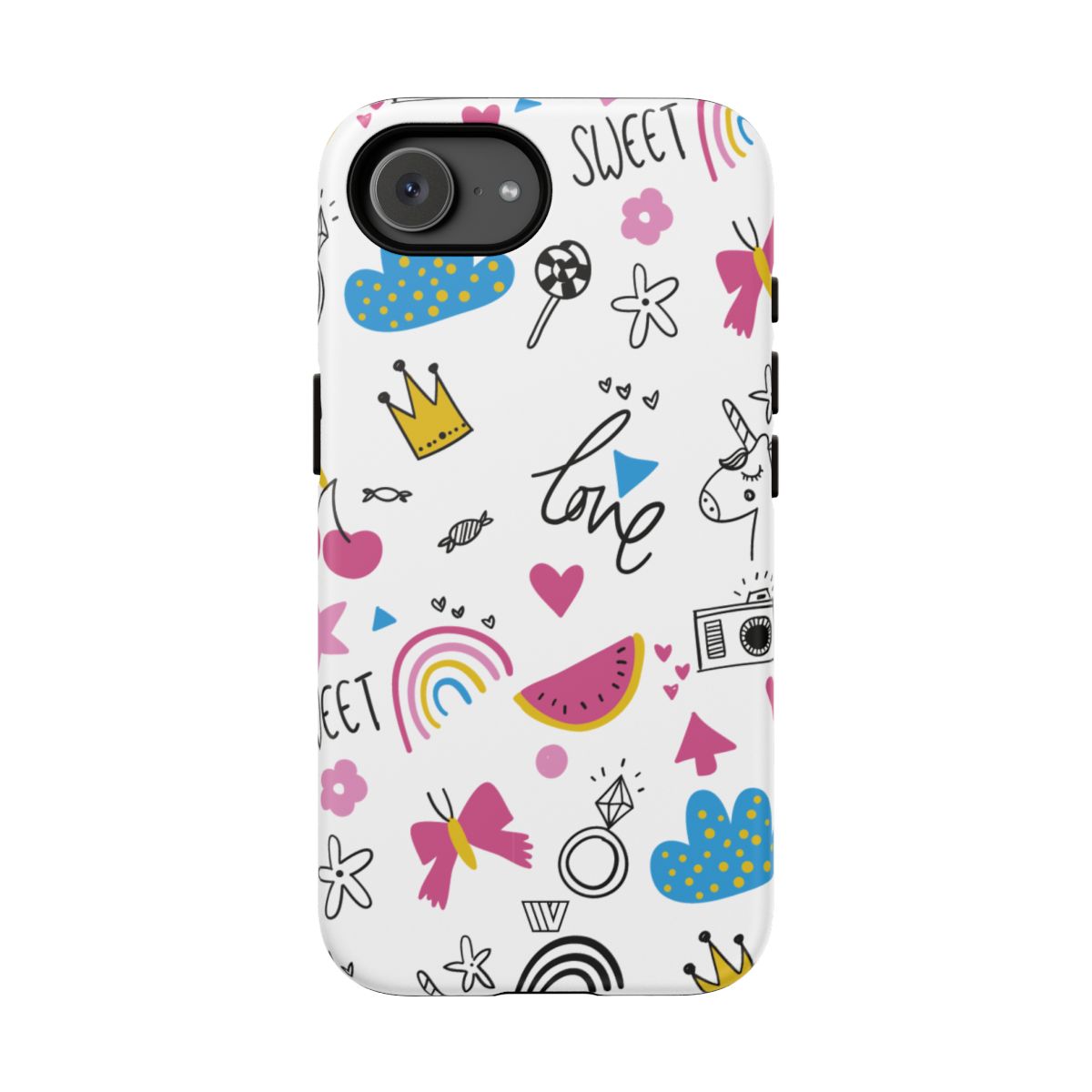 Tough Impact Resistant Phone Case SWEET LOVE