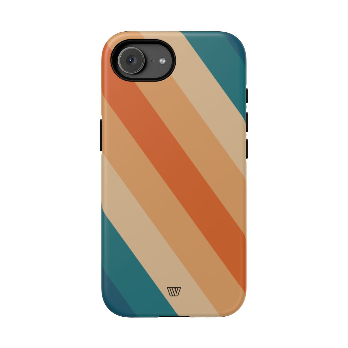 Retro Stripe Tough Phone Case 70s Style