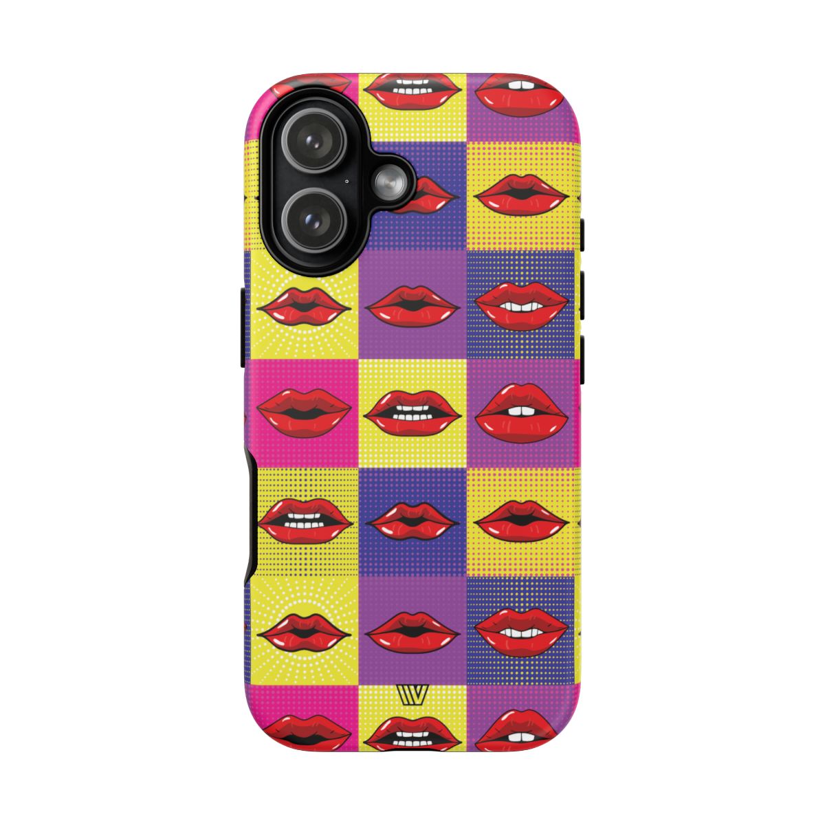 Tough Phone Case Dual-layer Protection POP ART LIPS